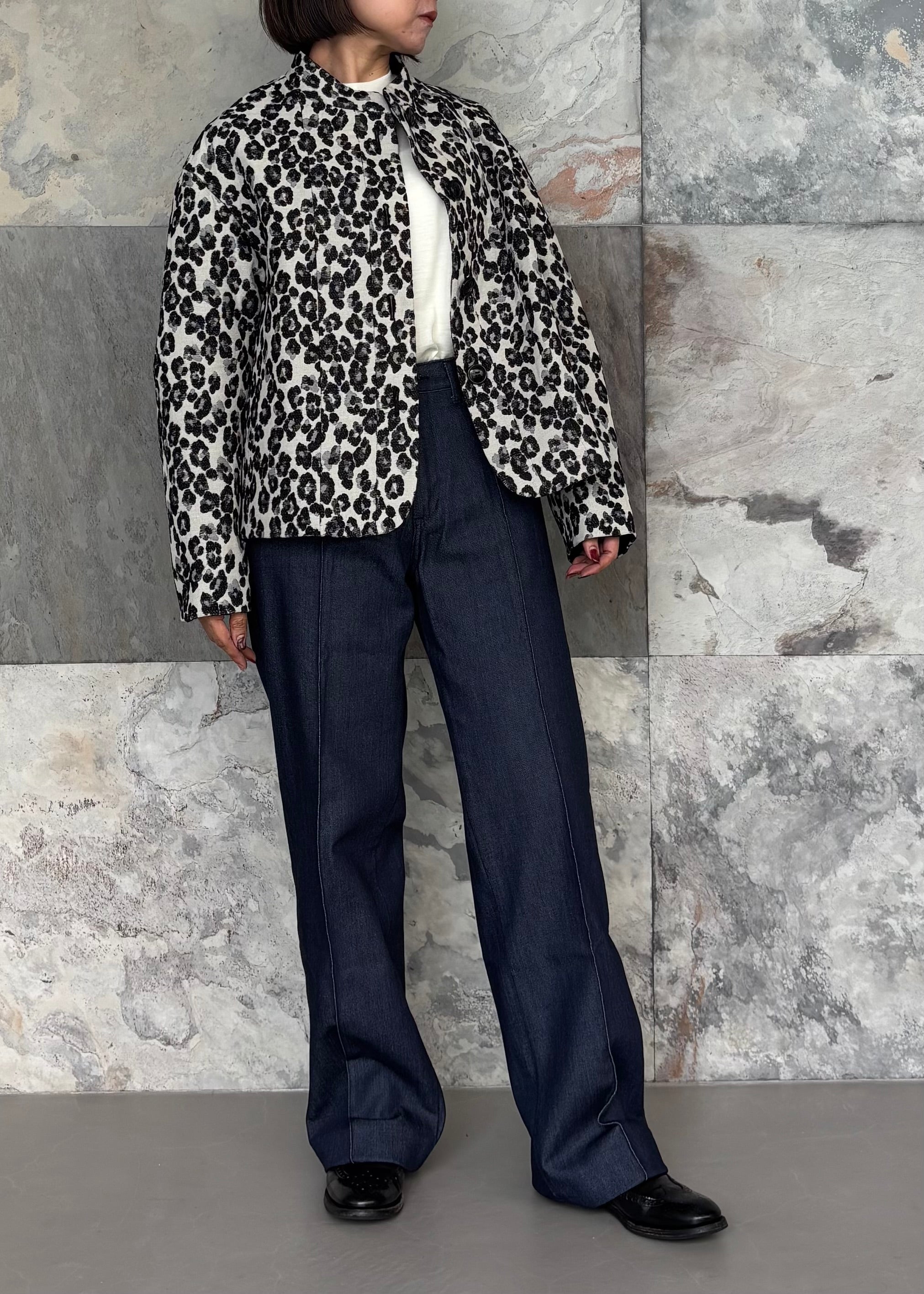 SINME/レオパードジャケット – SPITIFARO