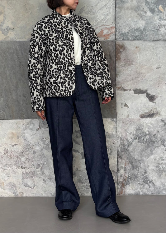 SINME/レオパードジャケット