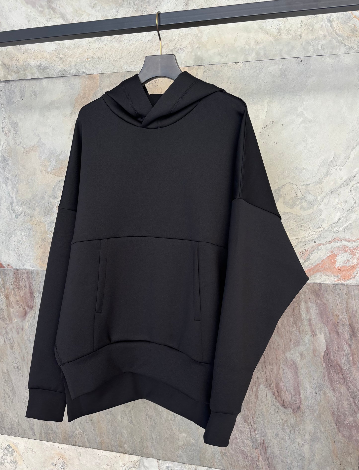 UJOH/Big Silhouette Hoodie ベアダンボールニット