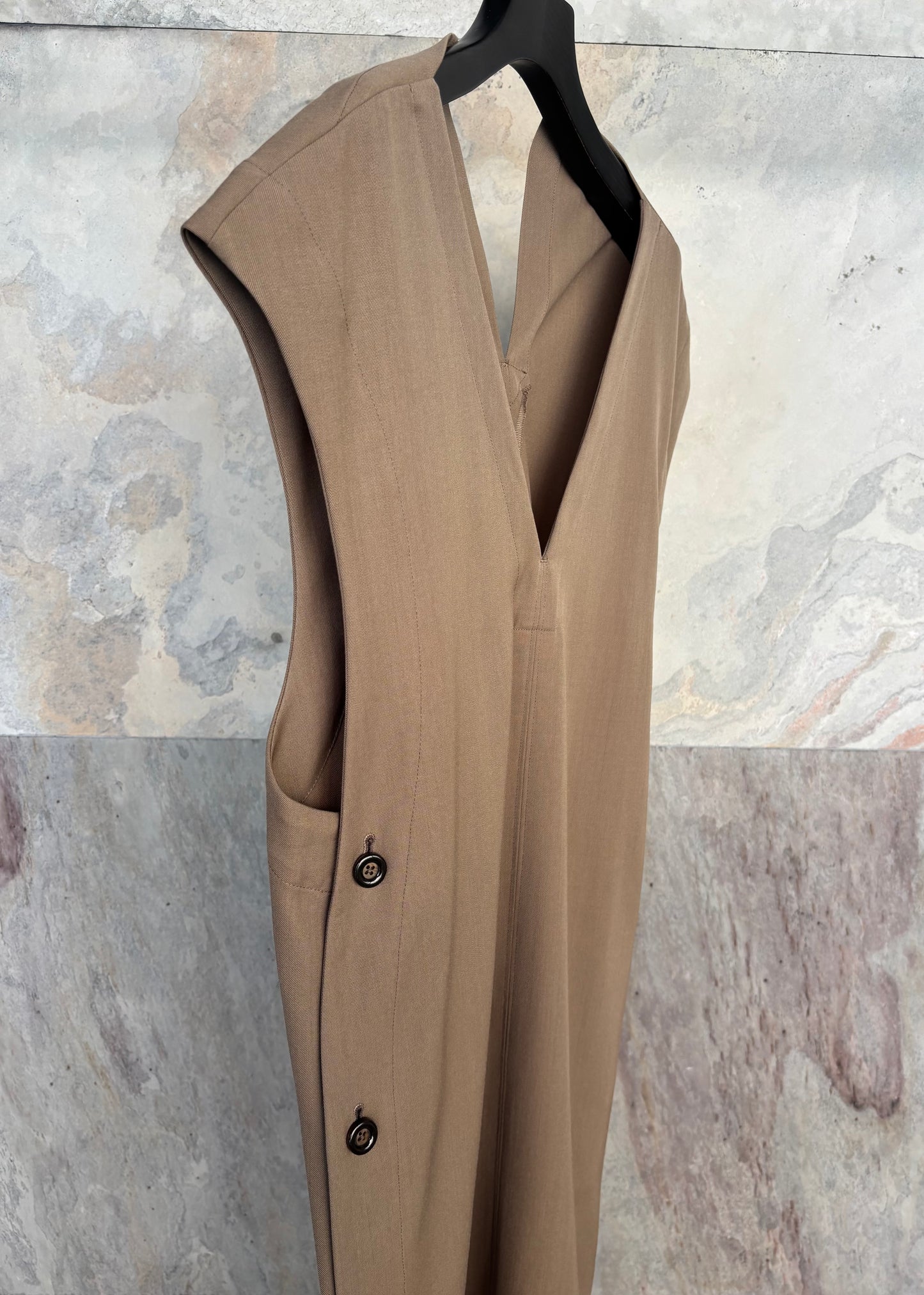 UJOH/Side Button Dress