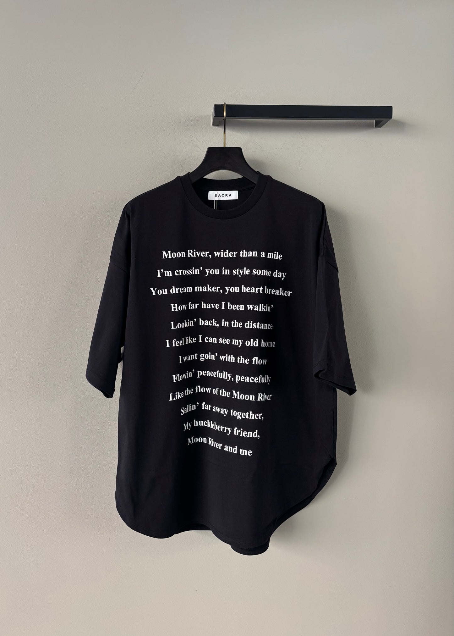 SACRA/S.FINE COTTON LOGO TOP