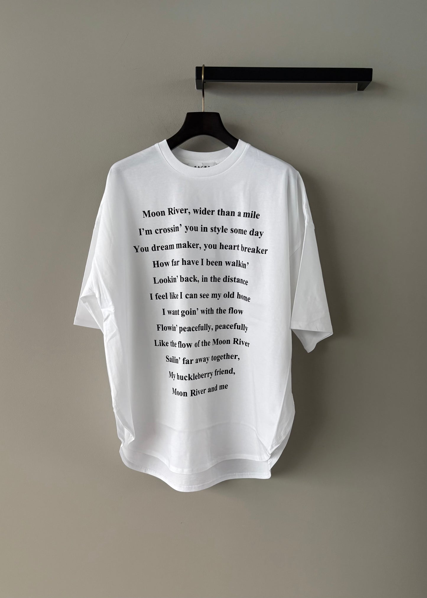 SACRA/S.FINE COTTON LOGO TOP