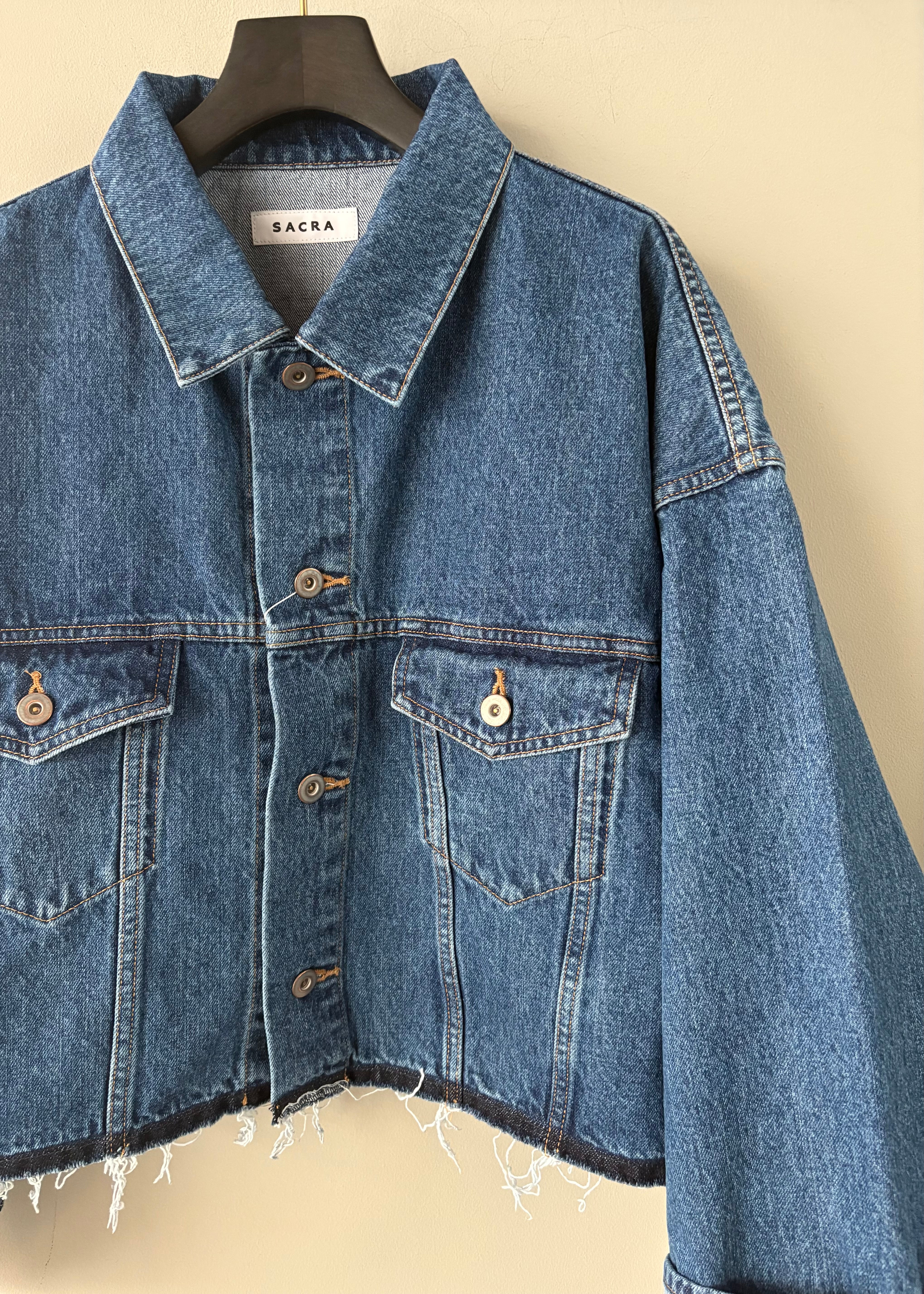 SACRA/AUTHENTIC DENIM JACKET – SPITIFARO