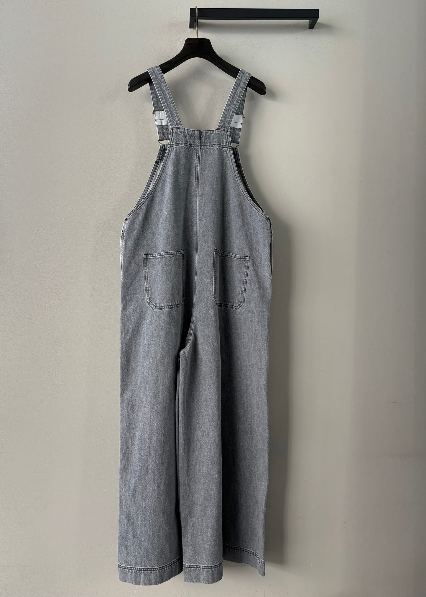 SACRA/VINTAGE DENIM SALOPETTE