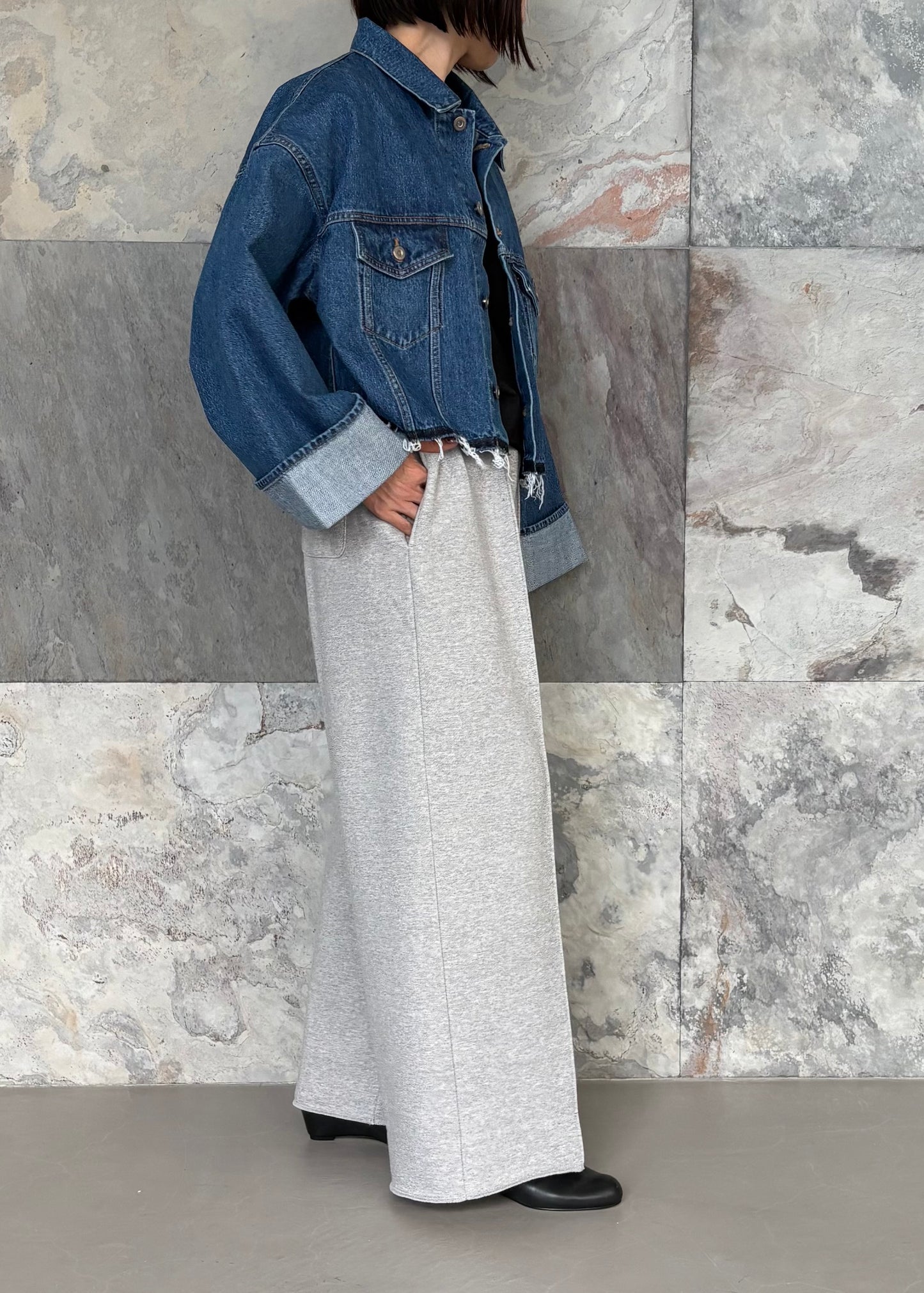 SACRA/EX.FINE FLEECE PANTS