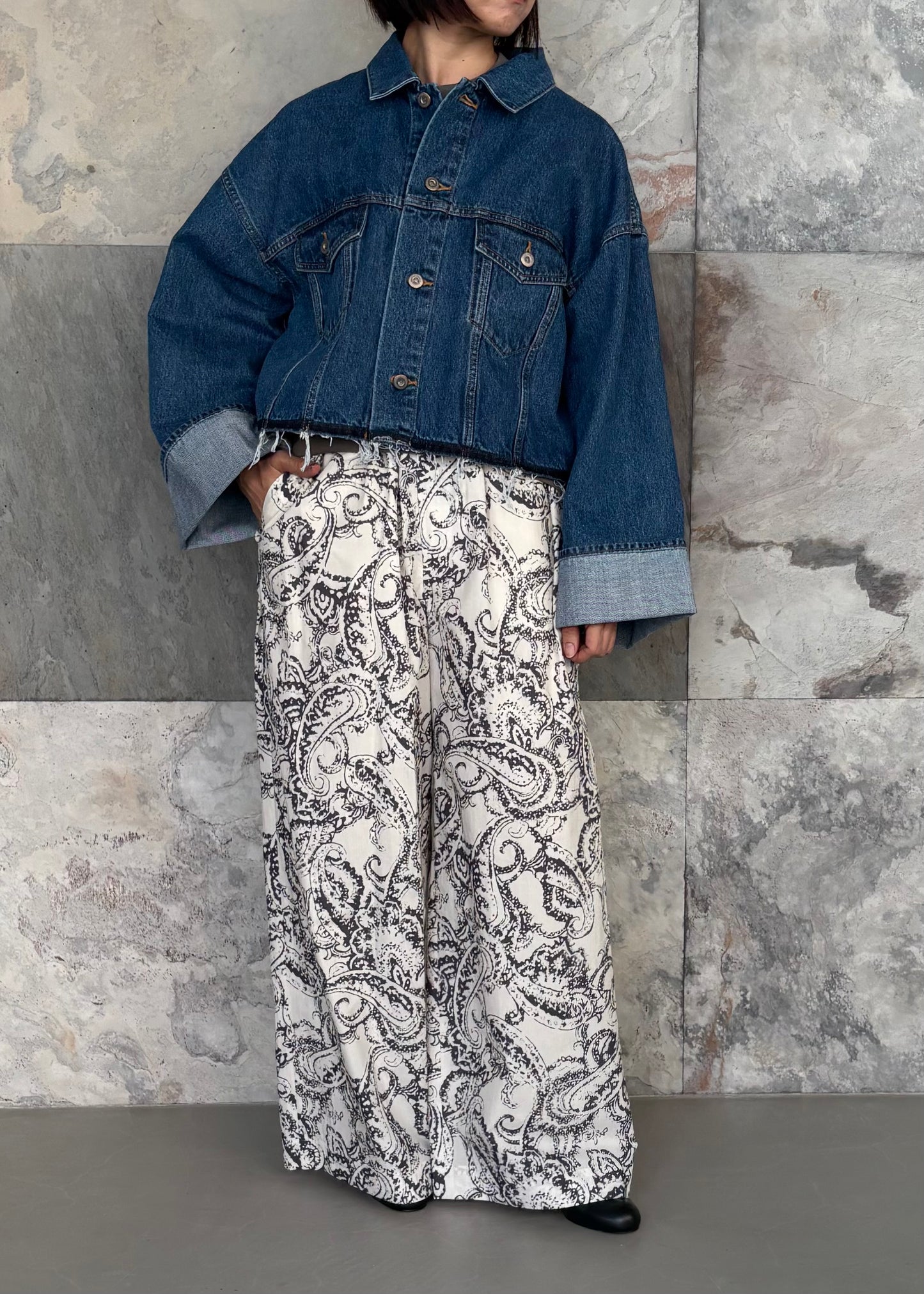 SACRA/AUTHENTIC DENIM JACKET
