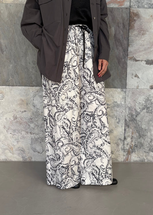 SACRA/BLURRED PAISLEY PANTS