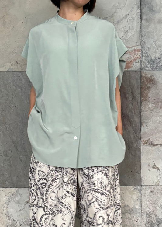 SACRA/TRIACE MICRO CREPE TOP