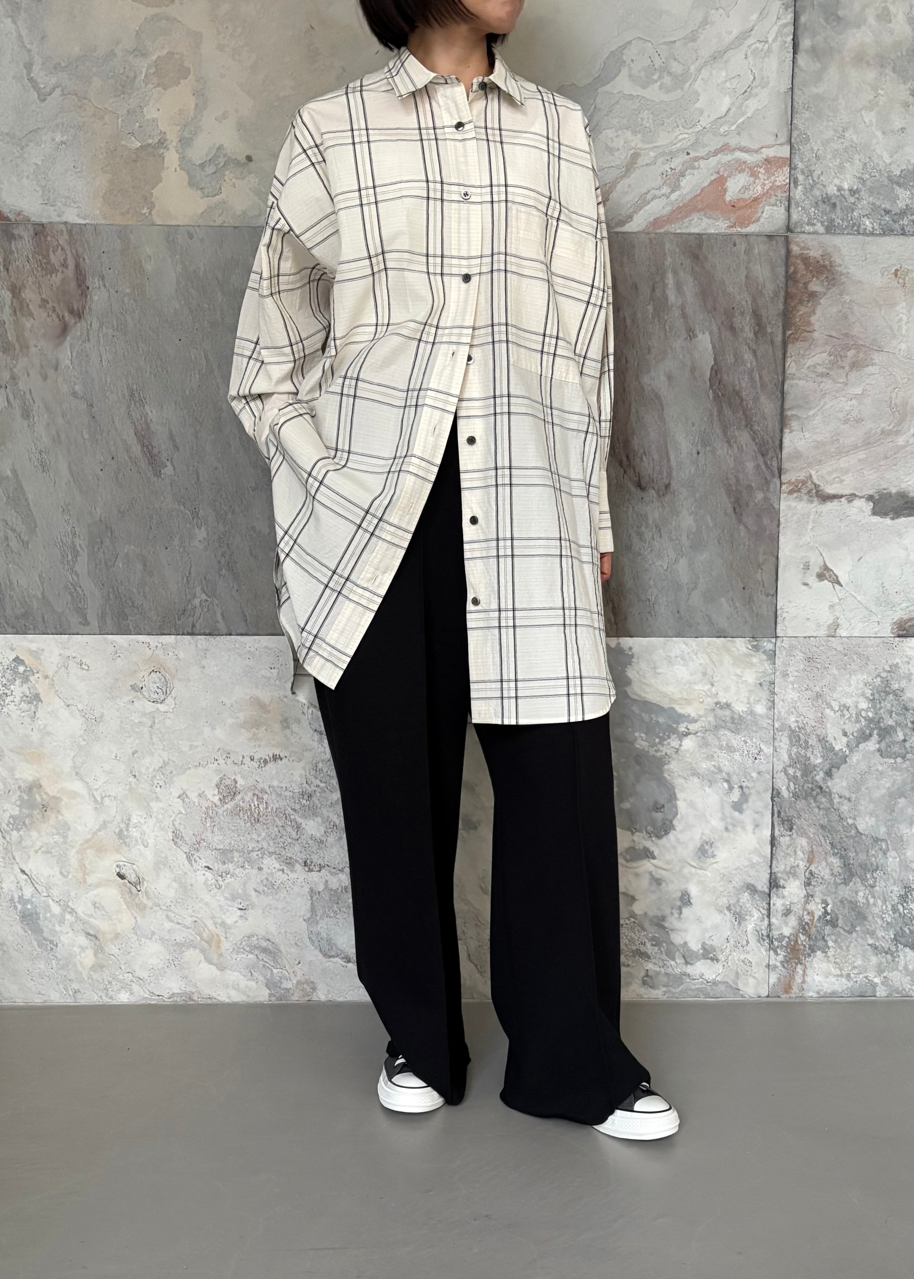 SACRA/H.COUNT COTTON PLAID SHIRT – SPITIFARO