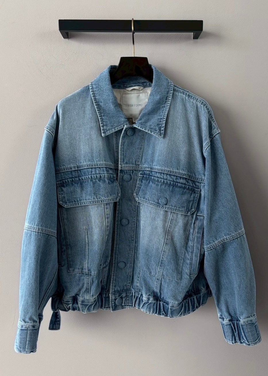 FORFORMO/Adjustable Denim Jacket
