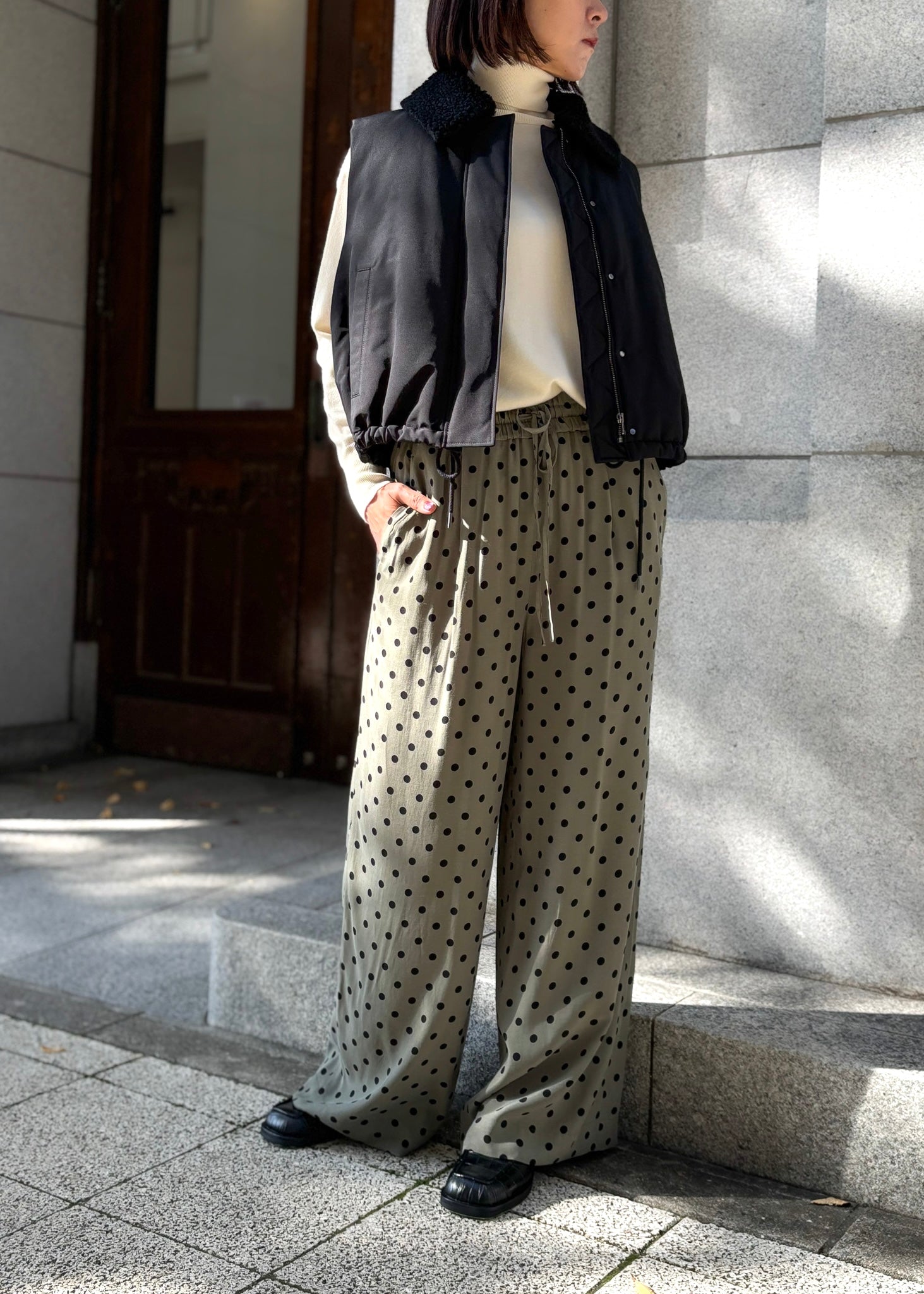 SACRA/POLKA DOTS PANTS – SPITIFARO