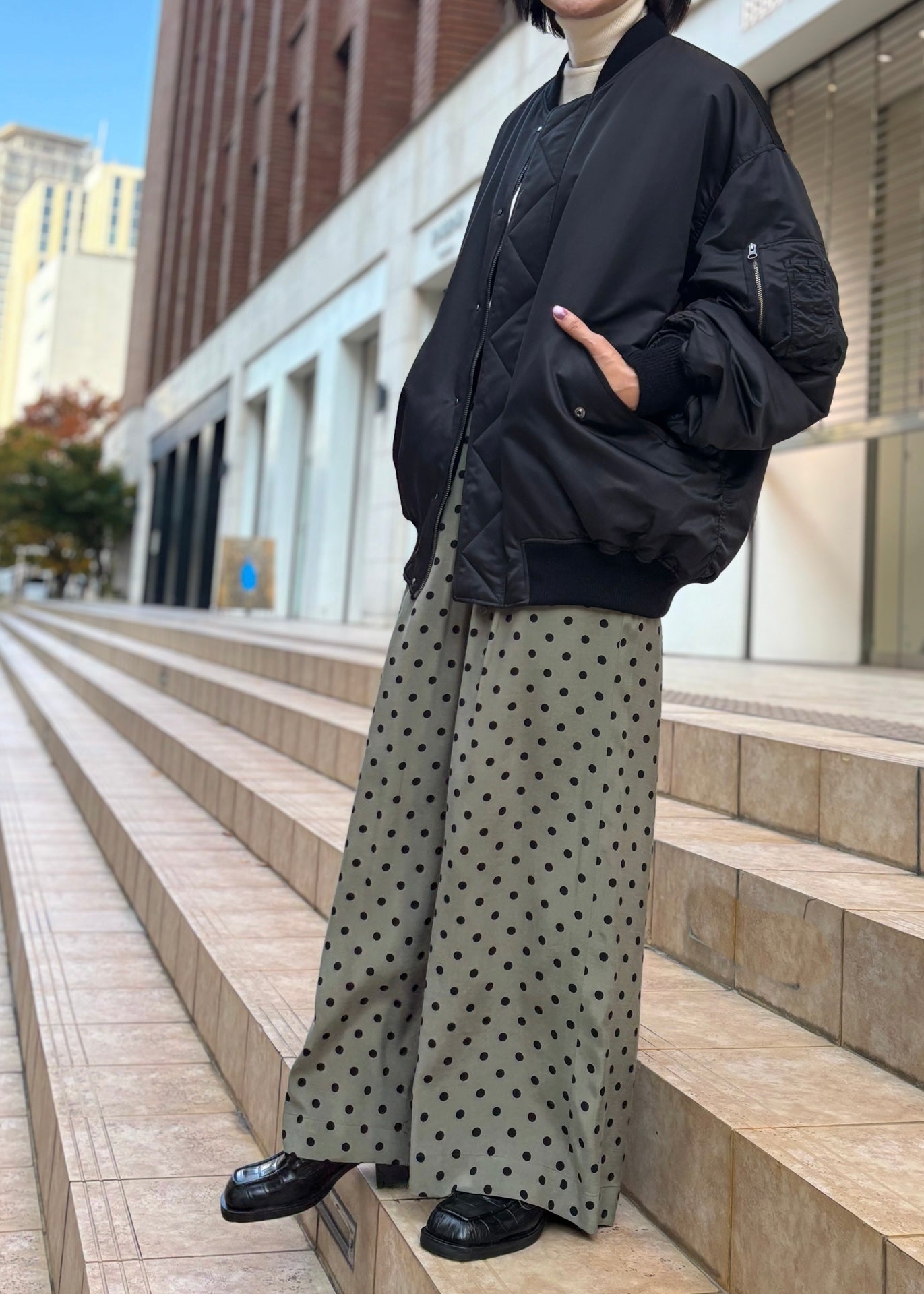 SACRA/POLKA DOTS PANTS