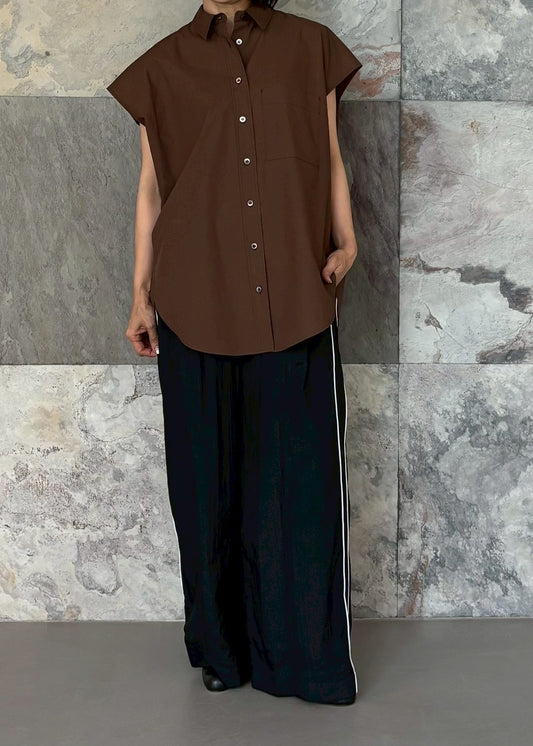 SACRA/PREMIUM COMPACT POPLIN SHIRT