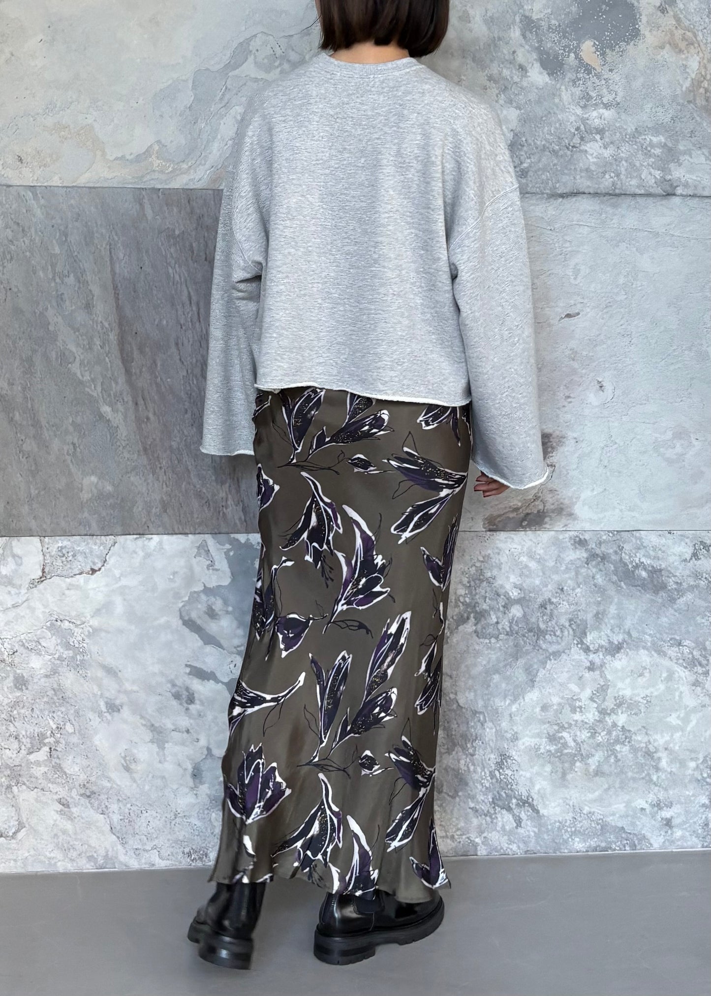 SACRA/AUTUMN FLORA SKIRT