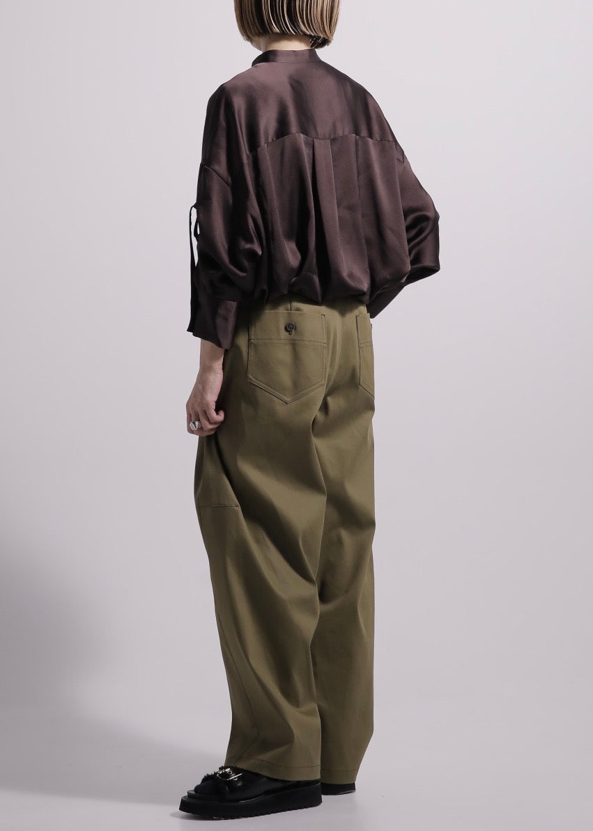 SACRA / TRIACE SATIN TOP