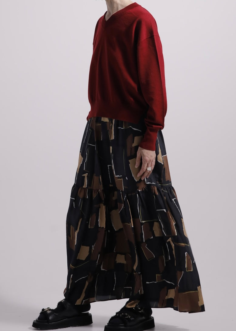 SACRA/EXTRA-FINE MERINO V/N TOP
