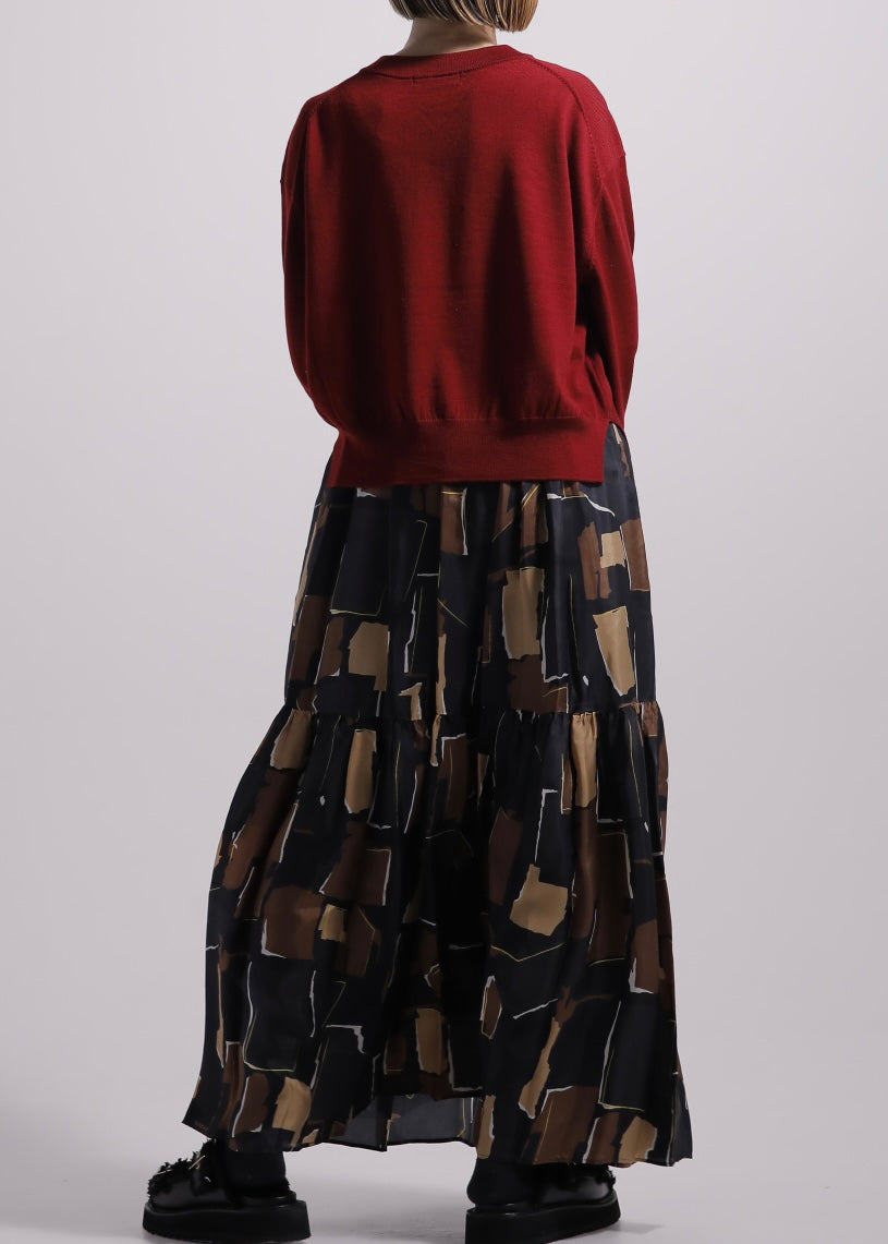 SACRA/EXTRA-FINE MERINO V/N TOP