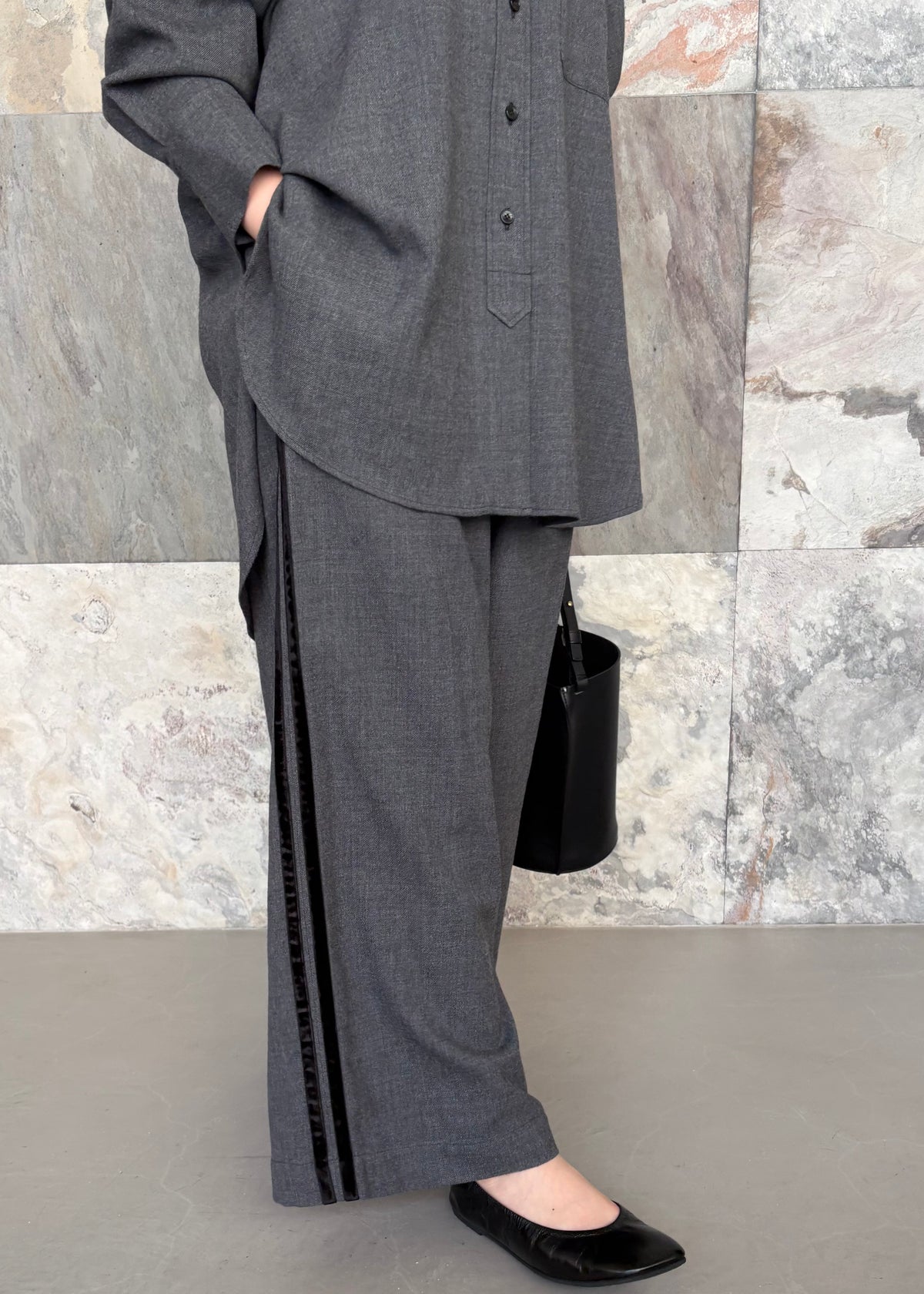 SACRA/VINTAGE SAXONY PANTS