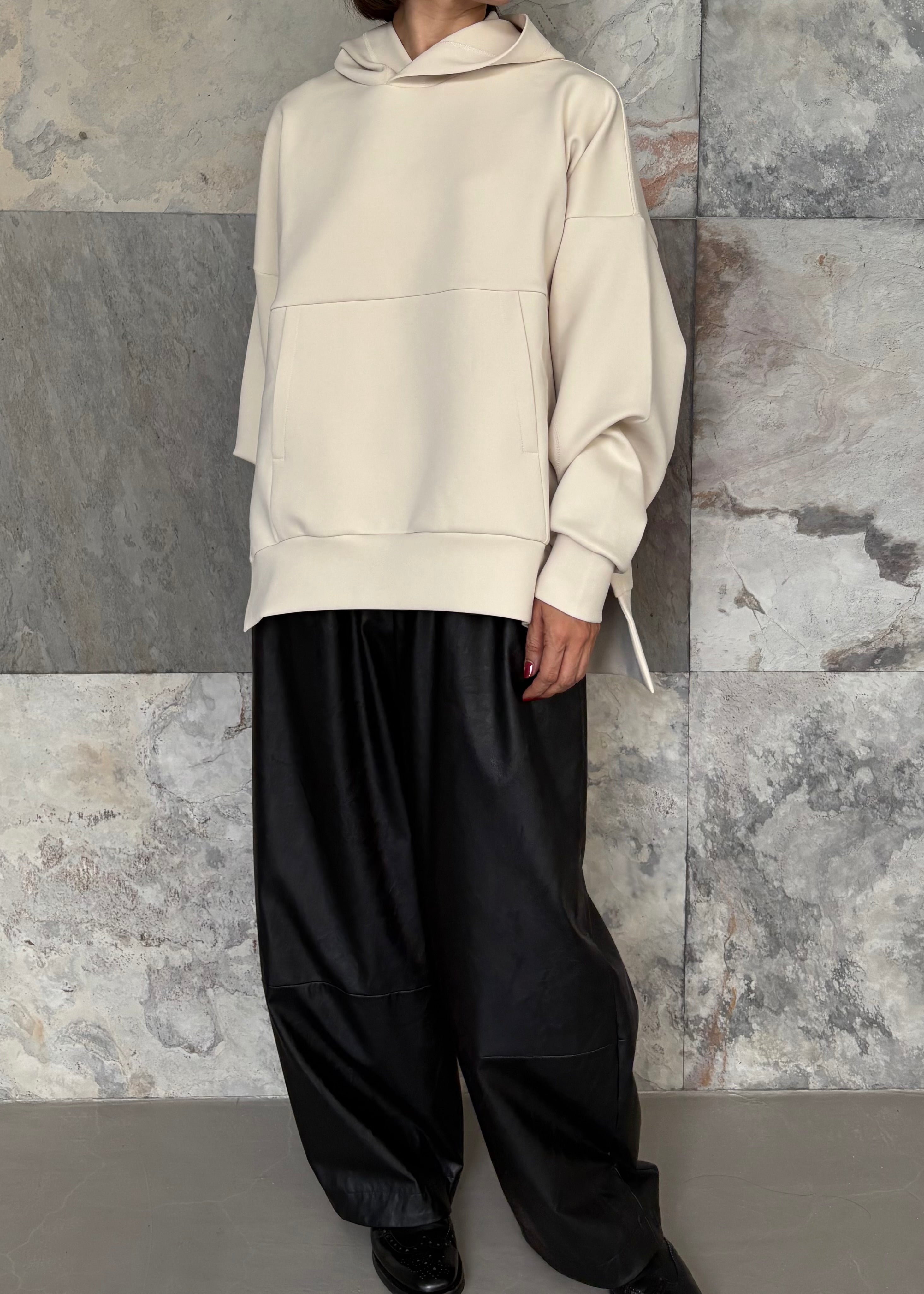 UJOH/Big Silhouette Hoodie ベアダンボールニット – SPITIFARO