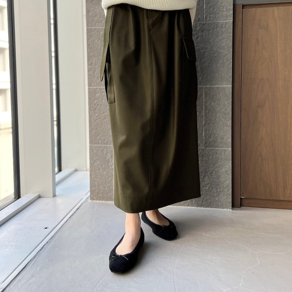 Giselle -Boa Cloth Black ボアクロス ブラック kurun クルン kuruntokyo 入学式 卒業式 クルントウキョウ 疲れない 痛くない madeinjapan 日本製 本革 バレエシューズ フラットシューズ パンプス kurunTOKYO mdmバレエシューズwaterproof レインシューズ 小さいサイズ 大きいサイズ 26cm 21.5cm 26cm 25.5cm 25cm 22cm
