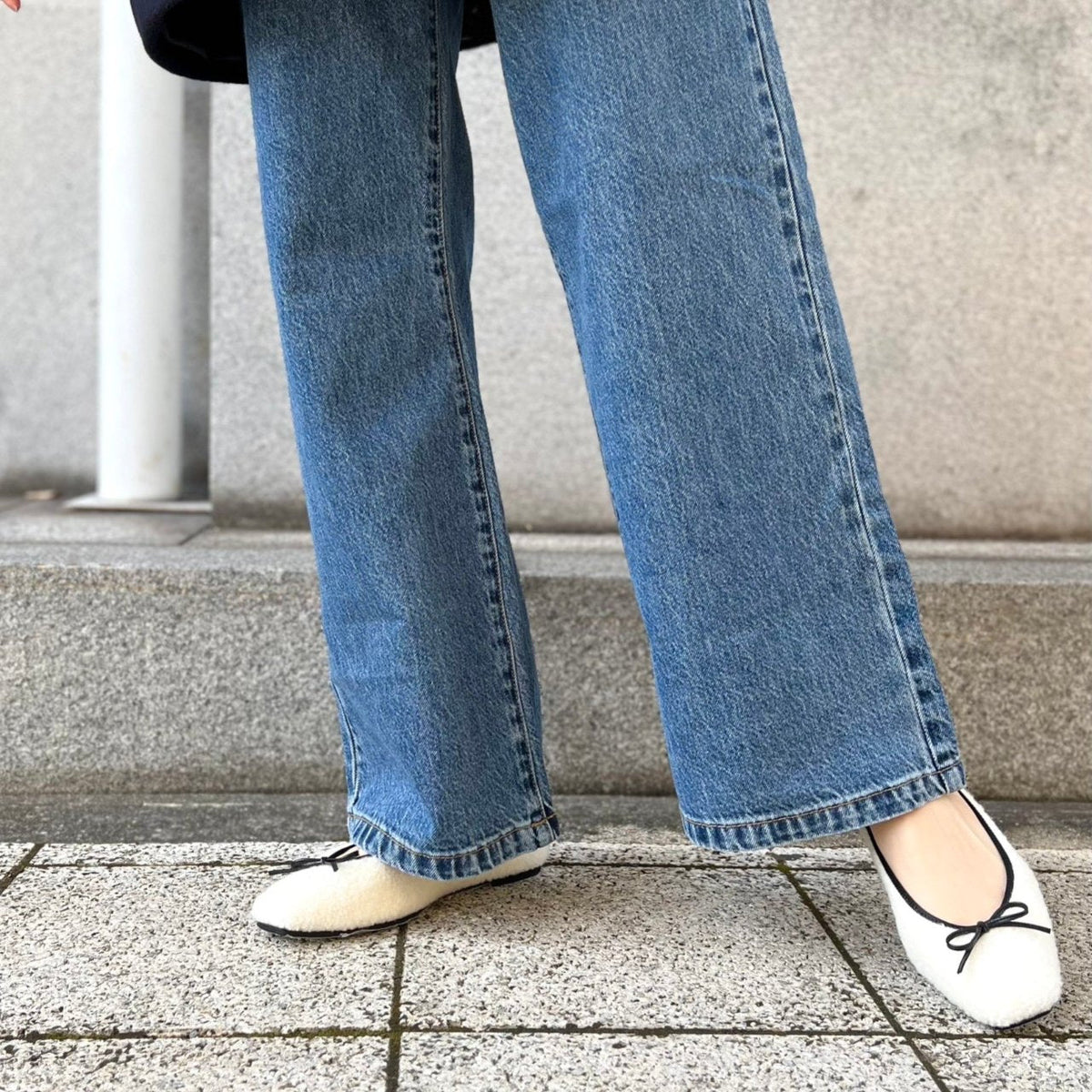 Giselle -Boa Cloth Ivory ボアクロス アイボリー kurun クルン kuruntokyo 入学式 卒業式 クルントウキョウ 疲れない 痛くない madeinjapan 日本製 本革 バレエシューズ フラットシューズ パンプス kurunTOKYO mdmバレエシューズwaterproof レインシューズ 小さいサイズ 大きいサイズ 26cm 21.5cm 26cm 25.5cm 25cm 22cm