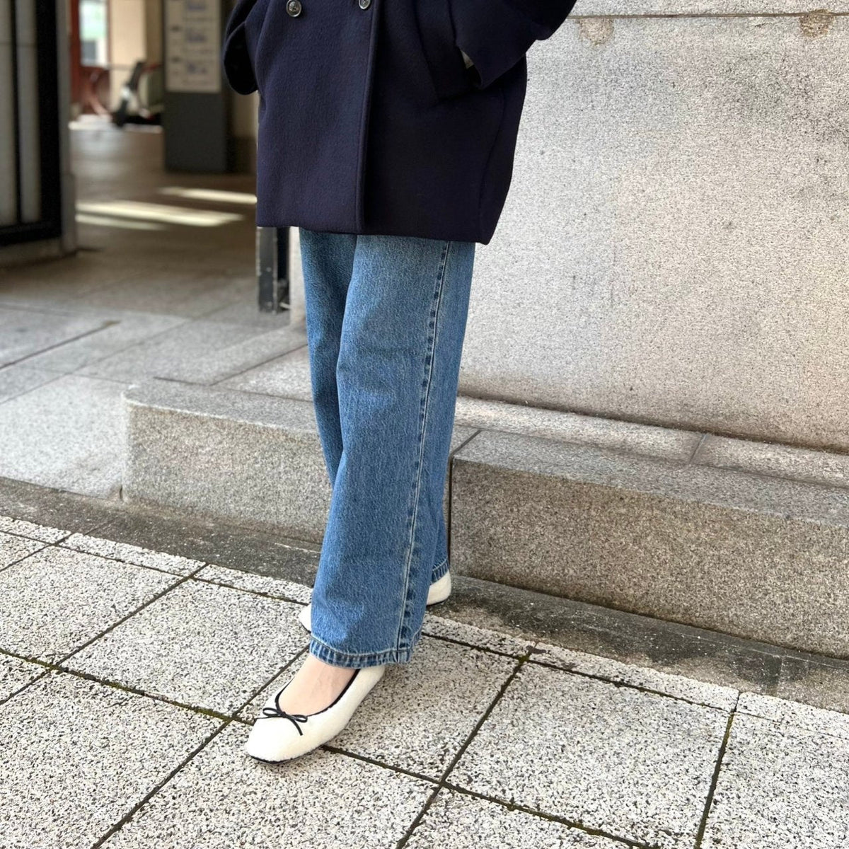 Giselle -Boa Cloth Ivory ボアクロス アイボリー kurun クルン kuruntokyo 入学式 卒業式 クルントウキョウ 疲れない 痛くない madeinjapan 日本製 本革 バレエシューズ フラットシューズ パンプス kurunTOKYO mdmバレエシューズwaterproof レインシューズ 小さいサイズ 大きいサイズ 26cm 21.5cm 26cm 25.5cm 25cm 22cm