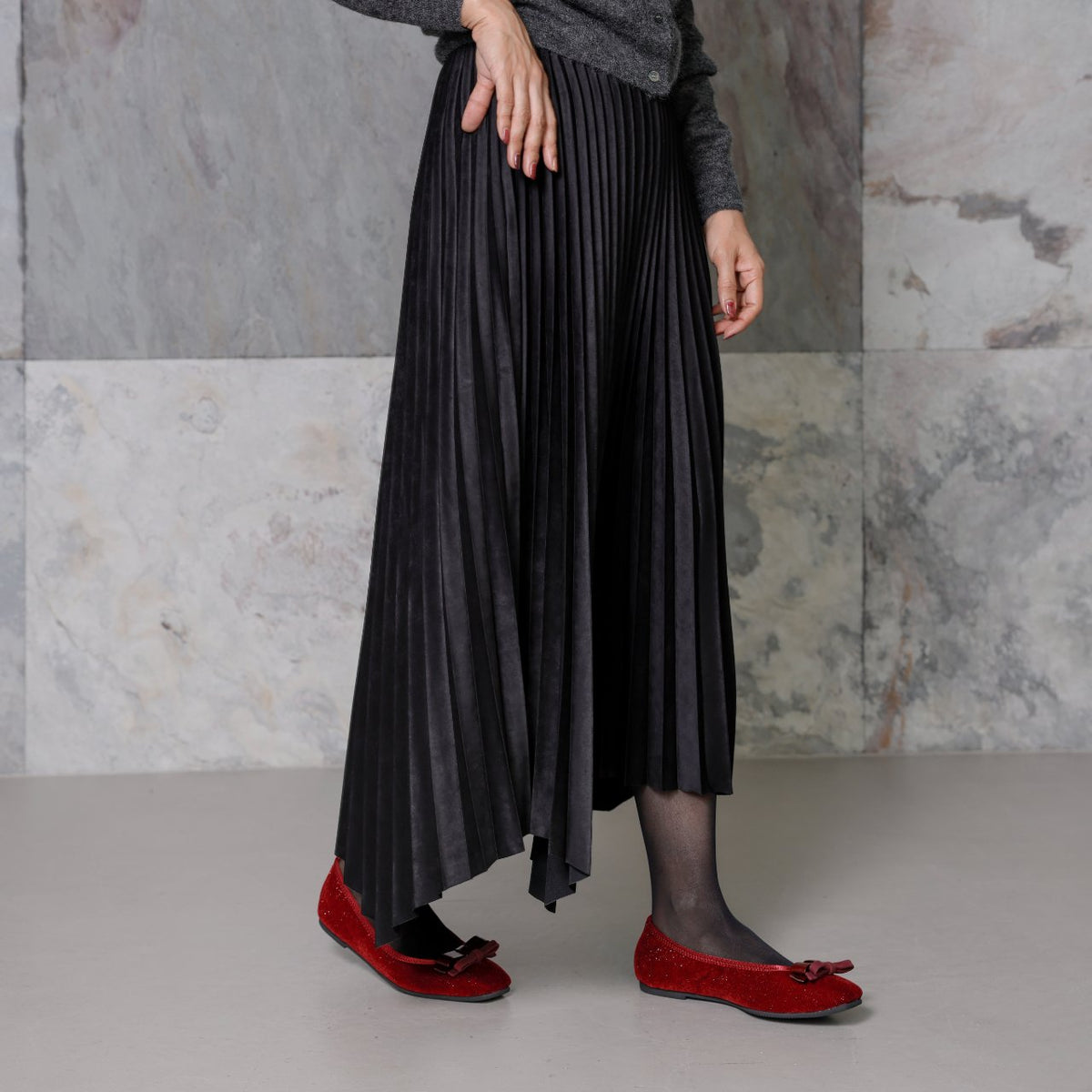 Giselle -Lame velour cloth Bordeaux ラメベロアクロス ボルドー kurun クルン kuruntokyo 入学式 卒業式 クルントウキョウ 疲れない 痛くない madeinjapan 日本製 本革 バレエシューズ フラットシューズ パンプス kurunTOKYO mdmバレエシューズwaterproof レインシューズ 小さいサイズ 大きいサイズ 26cm 21.5cm 26cm 25.5cm 25cm 22cm