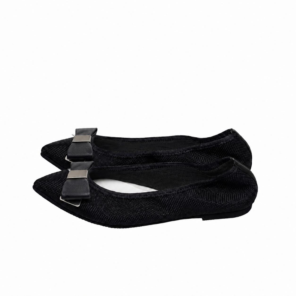 [6/17(wed)20:00～販売開始]Mathilde -Waterproof Panama cloth Ribbon Black ウォータープルーフパナマクロス リボンブラック kurun クルン kuruntokyo 入学式 卒業式 クルントウキョウ 疲れない 痛くない madeinjapan 日本製 本革 バレエシューズ フラットシューズ パンプス kurunTOKYO mdmバレエシューズwaterproof レインシューズ 小さいサイズ 大きいサイズ 26cm 21.5cm 26cm 25.5cm 25cm 22cm