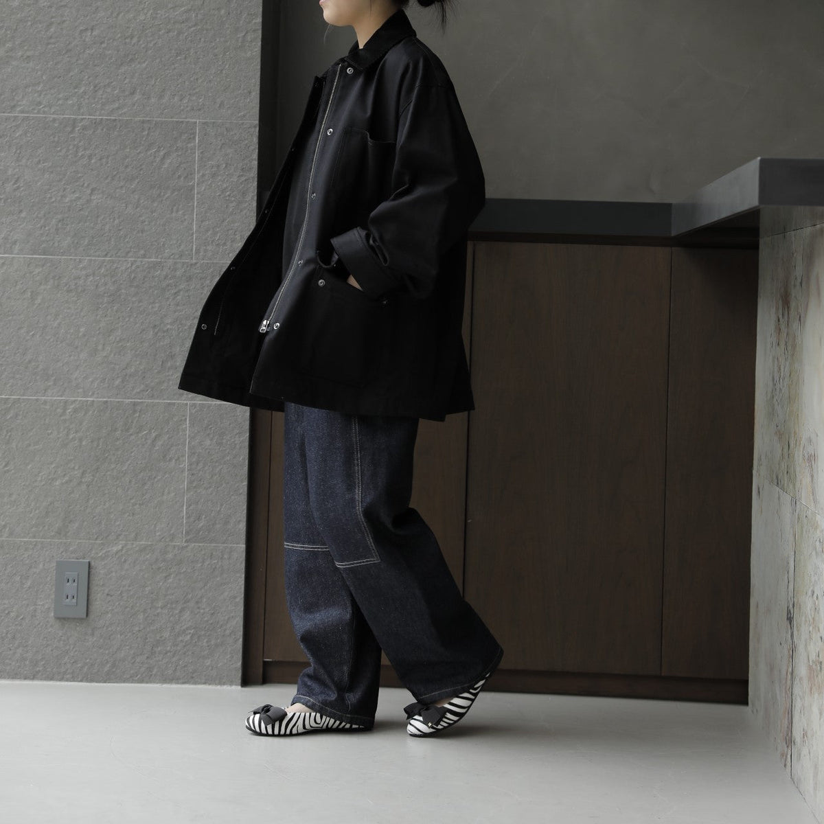 Coletto -Haircalf Zebra print White black ヘアカーフゼブラプリント ホワイトブラック kurun クルン kuruntokyo 入学式 卒業式 クルントウキョウ 疲れない 痛くない madeinjapan 日本製 本革 バレエシューズ フラットシューズ パンプス kurunTOKYO mdmバレエシューズwaterproof レインシューズ 小さいサイズ 大きいサイズ 26cm 21.5cm 26cm 25.5cm 25cm 22cm