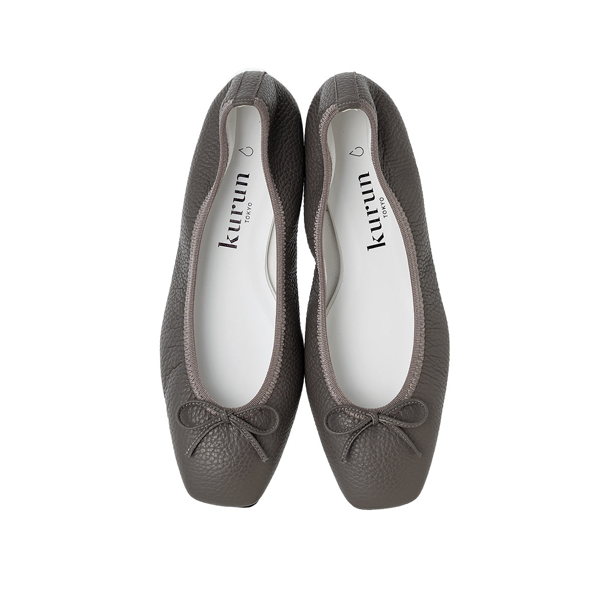 [9/3(wed)20:00～販売開始]Giselle -Waterproof Soft Shrink Gray ウォータープルーフ ソフトシュリンク グレー kurun クルン kuruntokyo 入学式 卒業式 クルントウキョウ 疲れない 痛くない madeinjapan 日本製 本革 バレエシューズ フラットシューズ パンプス kurunTOKYO mdmバレエシューズwaterproof レインシューズ 小さいサイズ 大きいサイズ 26cm 21.5cm 26cm 25.5cm 25cm 22cm