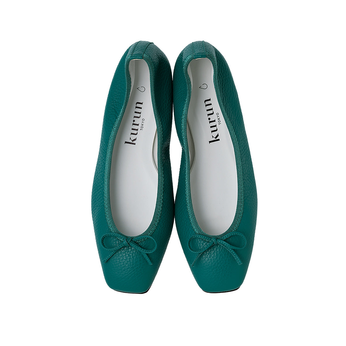 [9/3(wed)20:00～販売開始]Giselle -Waterproof Soft Shrink Ivy Green ウォータープルーフ ソフトシュリンク アイビーグリーン kurun クルン kuruntokyo 入学式 卒業式 クルントウキョウ 疲れない 痛くない madeinjapan 日本製 本革 バレエシューズ フラットシューズ パンプス kurunTOKYO mdmバレエシューズwaterproof レインシューズ 小さいサイズ 大きいサイズ 26cm 21.5cm 26cm 25.5cm 25cm 22cm