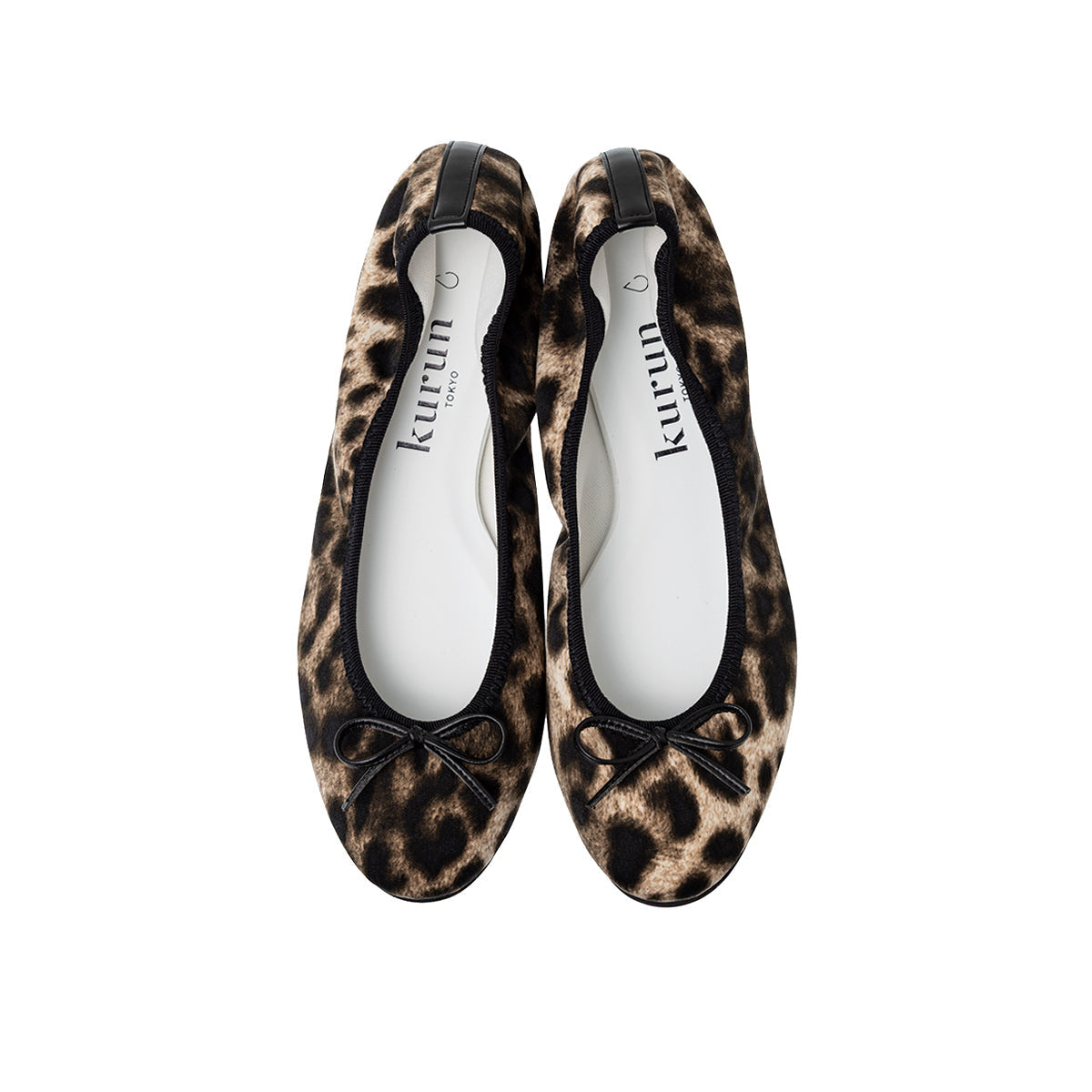 [7/23(wed)20:00～発売開始]Pauline -Waterproof satin leopardprint Grege ウォータープルーフ サテンレオパードプリント グレージュ kurun クルン kuruntokyo 入学式 卒業式 クルントウキョウ 疲れない 痛くない madeinjapan 日本製 本革 バレエシューズ フラットシューズ パンプス kurunTOKYO mdmバレエシューズwaterproof レインシューズ 小さいサイズ 大きいサイズ 26cm 21.5cm 26cm 25.5cm 25cm 22cm