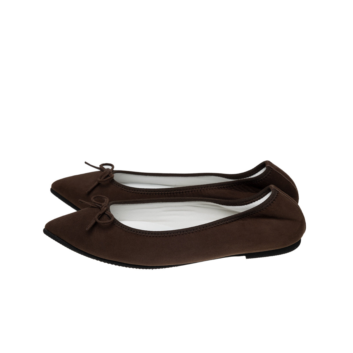 Mathilde -Waterproof Suede Darkbrown　ウォータープルーフスエード ダークブラウン kurun クルン kuruntokyo 入学式 卒業式 クルントウキョウ 疲れない 痛くない madeinjapan 日本製 本革 バレエシューズ フラットシューズ  パンプス kurunTOKYO mdmバレエシューズwaterproof レインシューズ 小さいサイズ 大きいサイズ 26cm 21.5cm 26cm 25.5cm 25cm 22cm