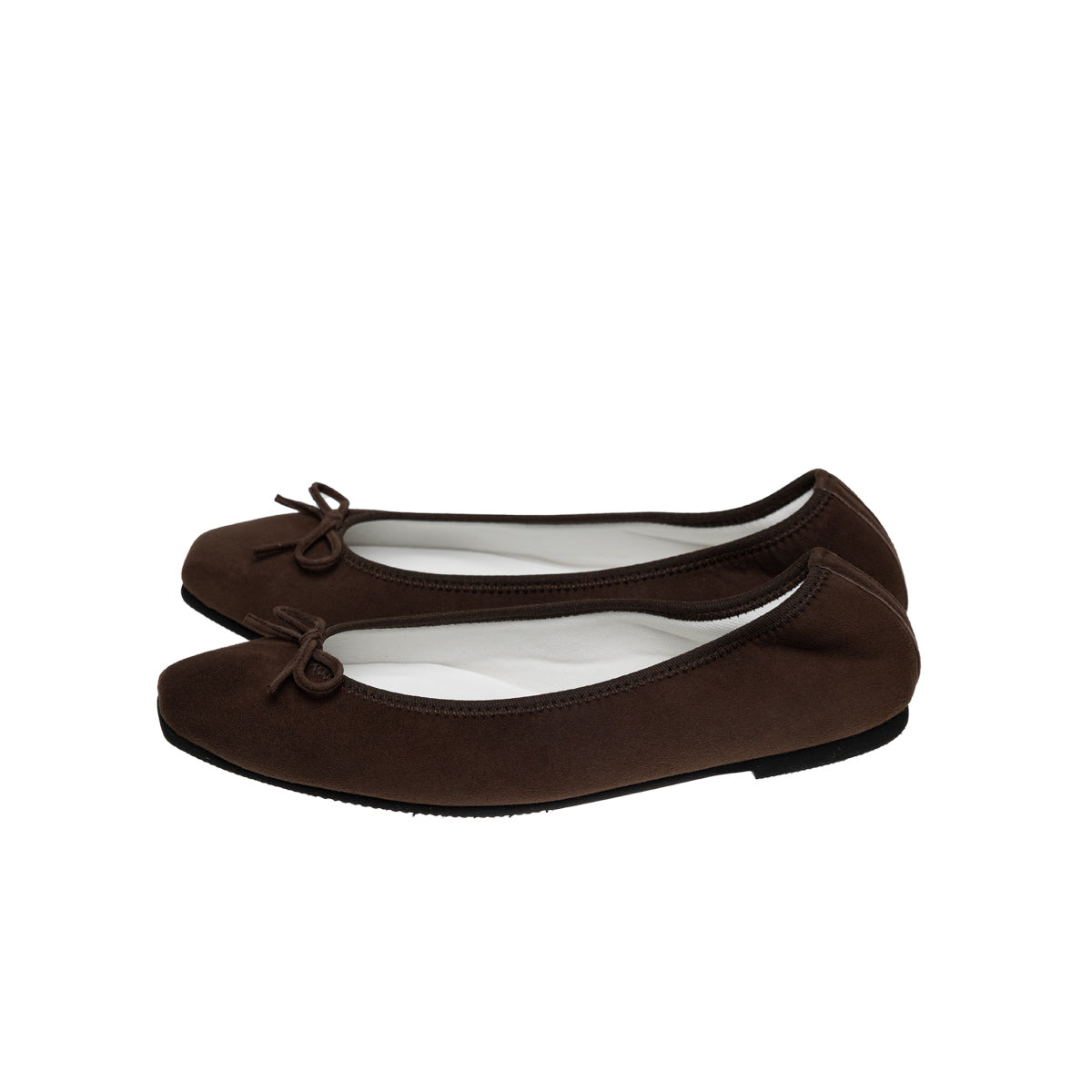 Giselle -Waterproof Suede Darkbrown　ウォータープルーフスエード ダークブラウン kurun クルン kuruntokyo 入学式 卒業式 クルントウキョウ 疲れない 痛くない madeinjapan 日本製 本革 バレエシューズ フラットシューズ  パンプス kurunTOKYO mdmバレエシューズwaterproof レインシューズ 小さいサイズ 大きいサイズ 26cm 21.5cm 26cm 25.5cm 25cm 22cm