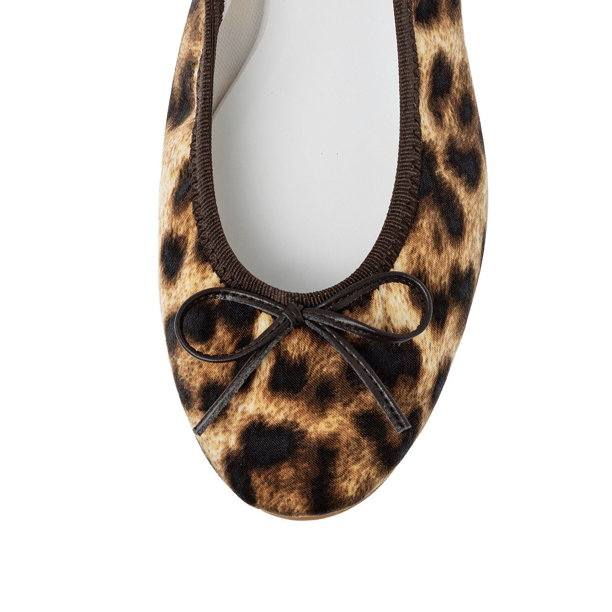 [7/23(wed)20:00～発売開始]Pauline -Waterproof satin leopardprint Brown ウォータープルーフ サテンレオパードプリント ブラウン kurun クルン kuruntokyo 入学式 卒業式 クルントウキョウ 疲れない 痛くない madeinjapan 日本製 本革 バレエシューズ フラットシューズ パンプス kurunTOKYO mdmバレエシューズwaterproof レインシューズ 小さいサイズ 大きいサイズ 26cm 21.5cm 26cm 25.5cm 25cm 22cm
