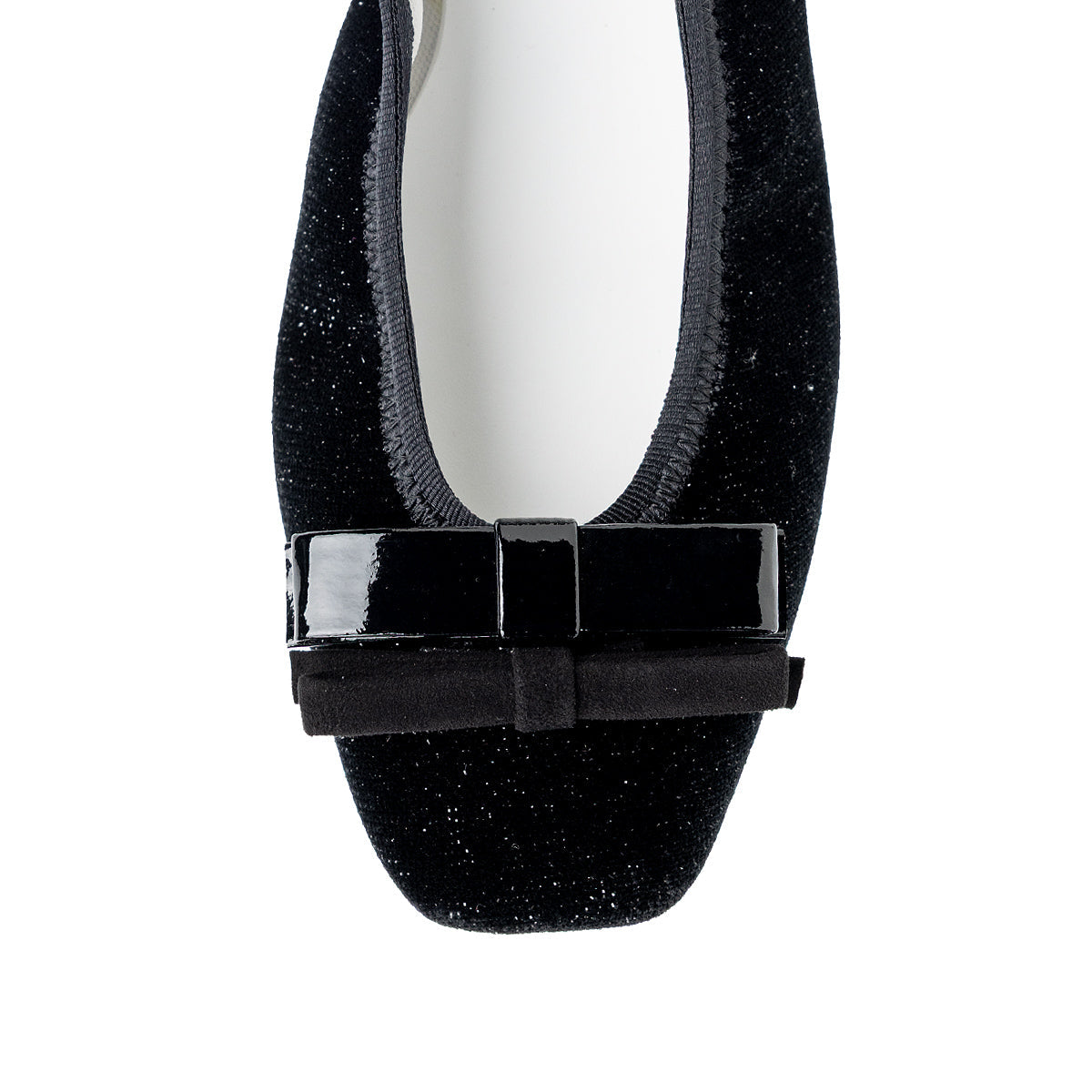 Giselle -Lame velour cloth Black ラメベロアクロス ブラック kurun クルン kuruntokyo 入学式 卒業式 クルントウキョウ 疲れない 痛くない madeinjapan 日本製 本革 バレエシューズ フラットシューズ パンプス kurunTOKYO mdmバレエシューズwaterproof レインシューズ 小さいサイズ 大きいサイズ 26cm 21.5cm 26cm 25.5cm 25cm 22cm