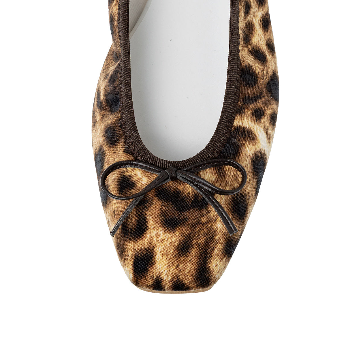 [7/23(wed)20:00～発売開始]Giselle -Waterproof satin leopardprint Brown ウォータープルーフ サテンレオパードプリント ブラウン kurun クルン kuruntokyo 入学式 卒業式 クルントウキョウ 疲れない 痛くない madeinjapan 日本製 本革 バレエシューズ フラットシューズ パンプス kurunTOKYO mdmバレエシューズwaterproof レインシューズ 小さいサイズ 大きいサイズ 26cm 21.5cm 26cm 25.5cm 25cm 22cm