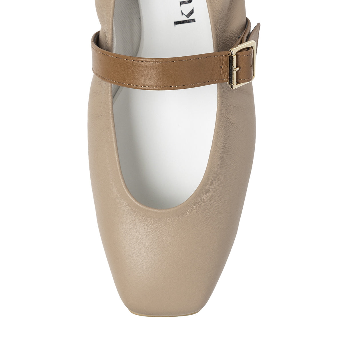 [2/4(wed)20:00～発売開始]Flavie -Waterproof smooth Strap Beige ウォータープルーフ スムース ストラップベージュ kurun クルン kuruntokyo 入学式 卒業式 クルントウキョウ 疲れない 痛くない madeinjapan 日本製 本革 バレエシューズ フラットシューズ パンプス kurunTOKYO mdmバレエシューズwaterproof レインシューズ 小さいサイズ 大きいサイズ 26cm 21.5cm 26cm 25.5cm 25cm 22cm