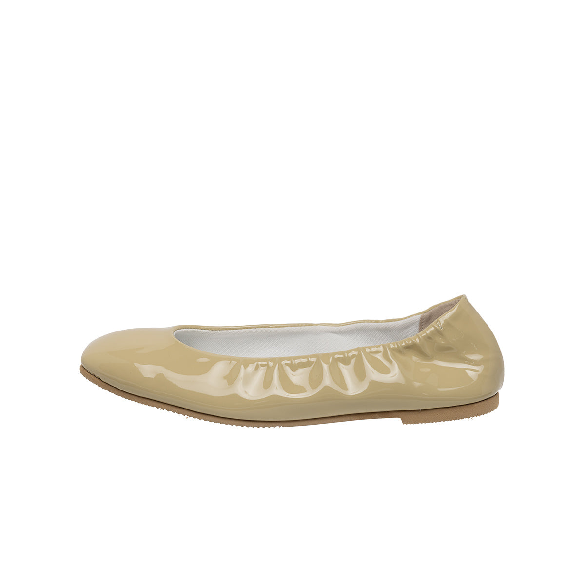 Flavie -Soft enamel Ivory ソフトエナメル アイボリー kurun クルン kuruntokyo 入学式 卒業式 クルントウキョウ 疲れない 痛くない madeinjapan 日本製 本革 バレエシューズ フラットシューズ パンプス kurunTOKYO mdmバレエシューズwaterproof レインシューズ 小さいサイズ 大きいサイズ 26cm 21.5cm 26cm 25.5cm 25cm 22cm