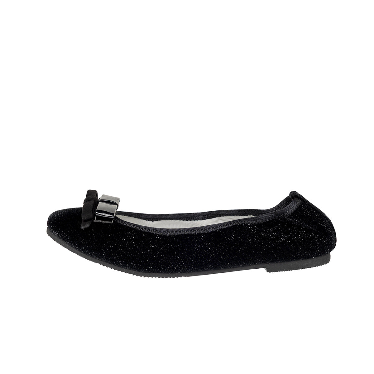 Giselle -Lame velour cloth Black ラメベロアクロス ブラック kurun クルン kuruntokyo 入学式 卒業式 クルントウキョウ 疲れない 痛くない madeinjapan 日本製 本革 バレエシューズ フラットシューズ パンプス kurunTOKYO mdmバレエシューズwaterproof レインシューズ 小さいサイズ 大きいサイズ 26cm 21.5cm 26cm 25.5cm 25cm 22cm