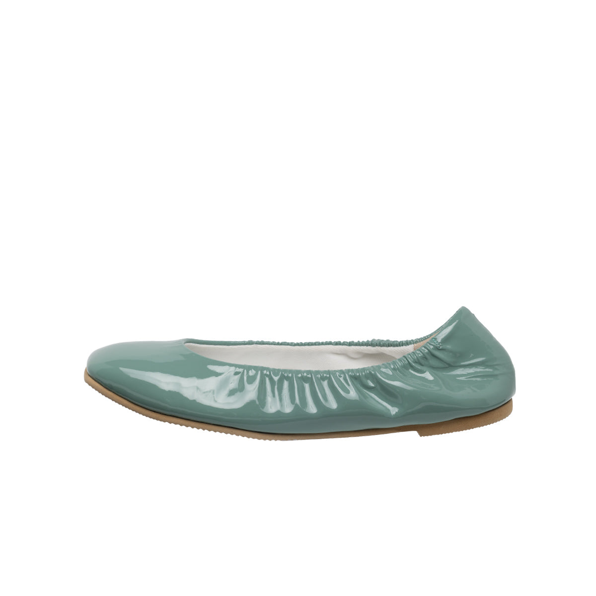 Flavie -Soft enamel Mint green ソフトエナメル ミントグリーン kurun クルン kuruntokyo 入学式 卒業式 クルントウキョウ 疲れない 痛くない madeinjapan 日本製 本革 バレエシューズ フラットシューズ パンプス kurunTOKYO mdmバレエシューズwaterproof レインシューズ 小さいサイズ 大きいサイズ 26cm 21.5cm 26cm 25.5cm 25cm 22cm