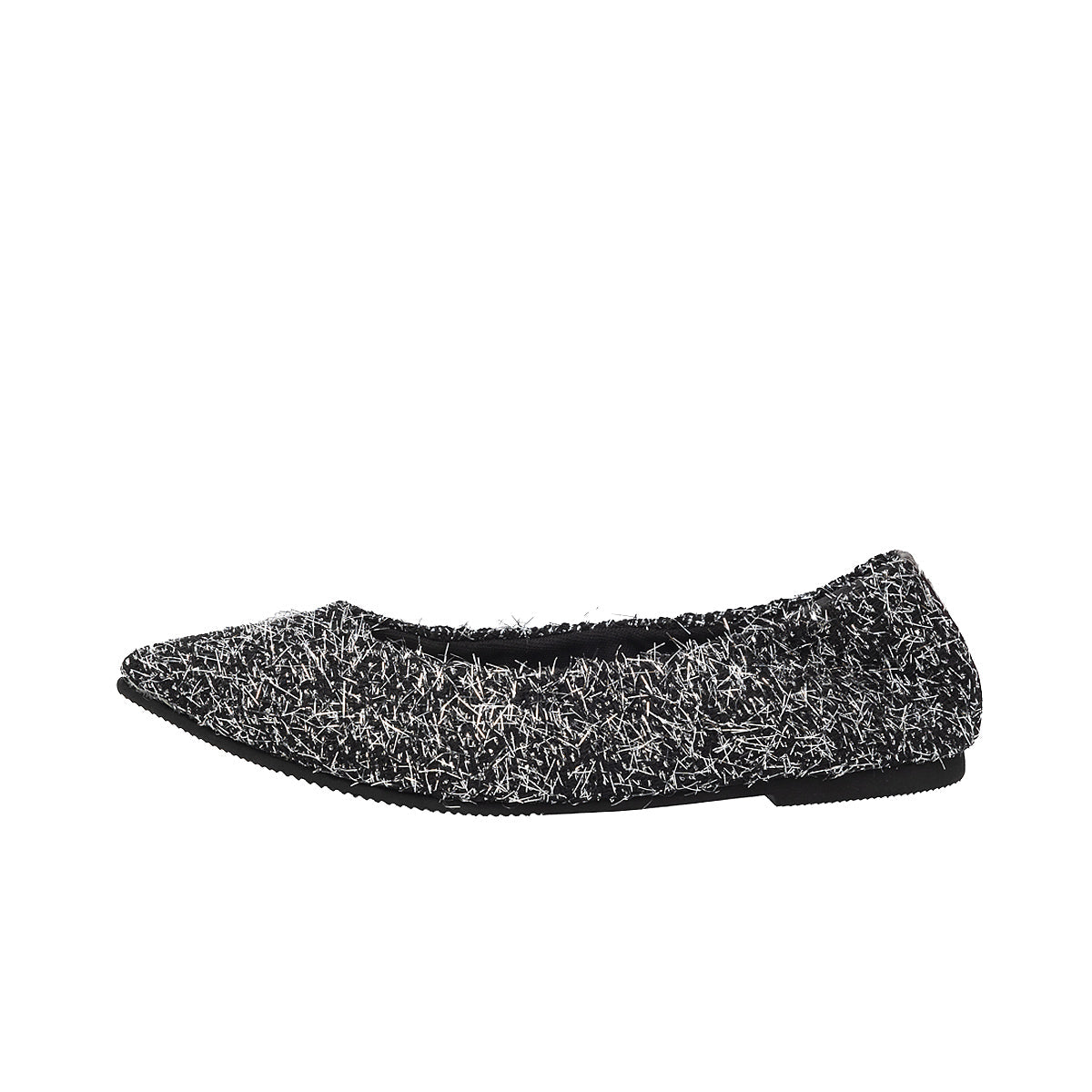 [9/24(wed)20:00～販売開始]Inès -Fringe cloth Silver フリンジクロス シルバー kurun クルン kuruntokyo 入学式 卒業式 クルントウキョウ 疲れない 痛くない madeinjapan 日本製 本革 バレエシューズ フラットシューズ パンプス kurunTOKYO mdmバレエシューズwaterproof レインシューズ 小さいサイズ 大きいサイズ 26cm 21.5cm 26cm 25.5cm 25cm 22cm