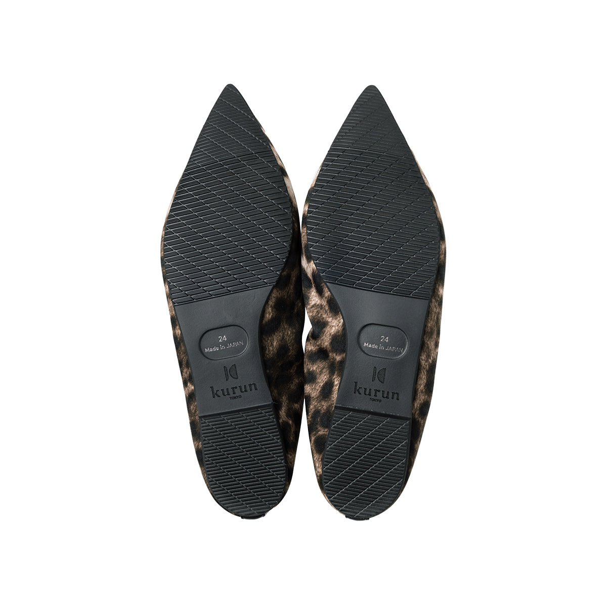 Inès -Waterproof satin leopardprint Grege ウォータープルーフ サテンレオパードプリント グレージュ kurun クルン kuruntokyo 入学式 卒業式 クルントウキョウ 疲れない 痛くない madeinjapan 日本製 本革 バレエシューズ フラットシューズ パンプス kurunTOKYO mdmバレエシューズwaterproof レインシューズ 小さいサイズ 大きいサイズ 26cm 21.5cm 26cm 25.5cm 25cm 22cm