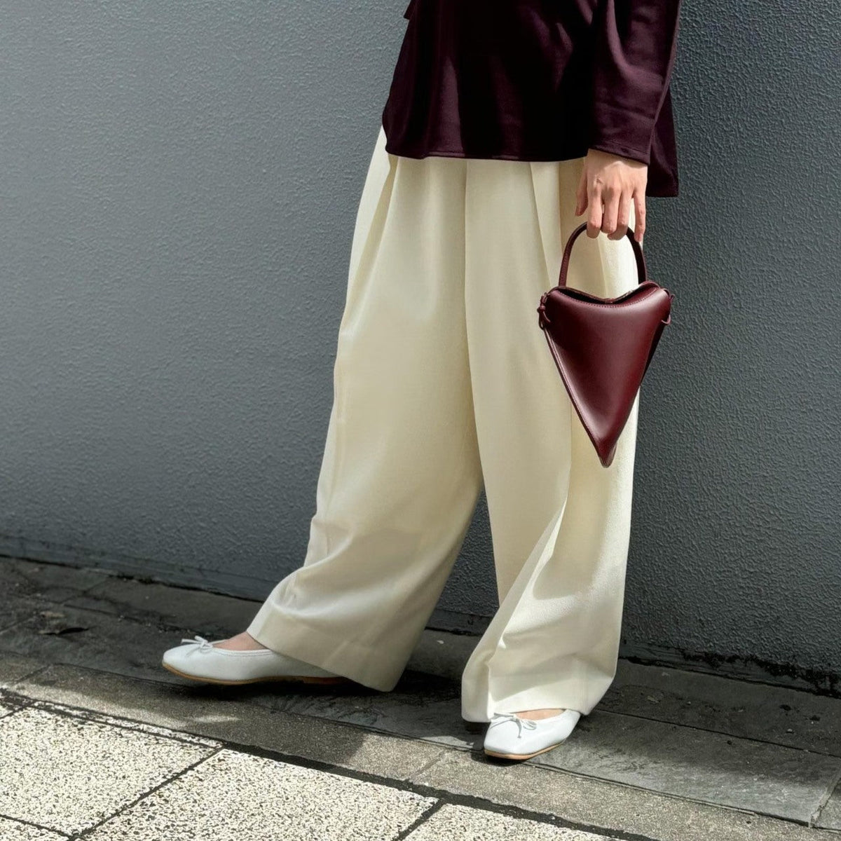 Giselle -Waterproof smooth White ウォータープルーフスムース ホワイト kurun クルン kuruntokyo 入学式 卒業式 クルントウキョウ 疲れない 痛くない madeinjapan 日本製 本革 バレエシューズ フラットシューズ パンプス kurunTOKYO mdmバレエシューズwaterproof レインシューズ 小さいサイズ 大きいサイズ 26cm 21.5cm 26cm 25.5cm 25cm 22cm