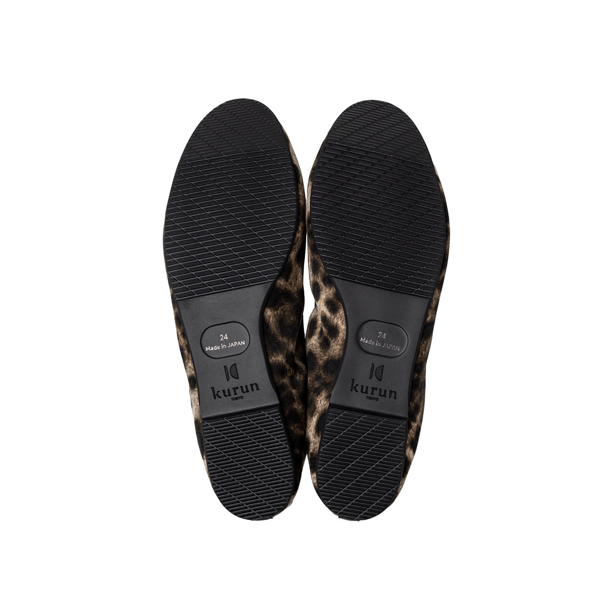 [7/23(wed)20:00～発売開始]Pauline -Waterproof satin leopardprint Grege ウォータープルーフ サテンレオパードプリント グレージュ kurun クルン kuruntokyo 入学式 卒業式 クルントウキョウ 疲れない 痛くない madeinjapan 日本製 本革 バレエシューズ フラットシューズ パンプス kurunTOKYO mdmバレエシューズwaterproof レインシューズ 小さいサイズ 大きいサイズ 26cm 21.5cm 26cm 25.5cm 25cm 22cm