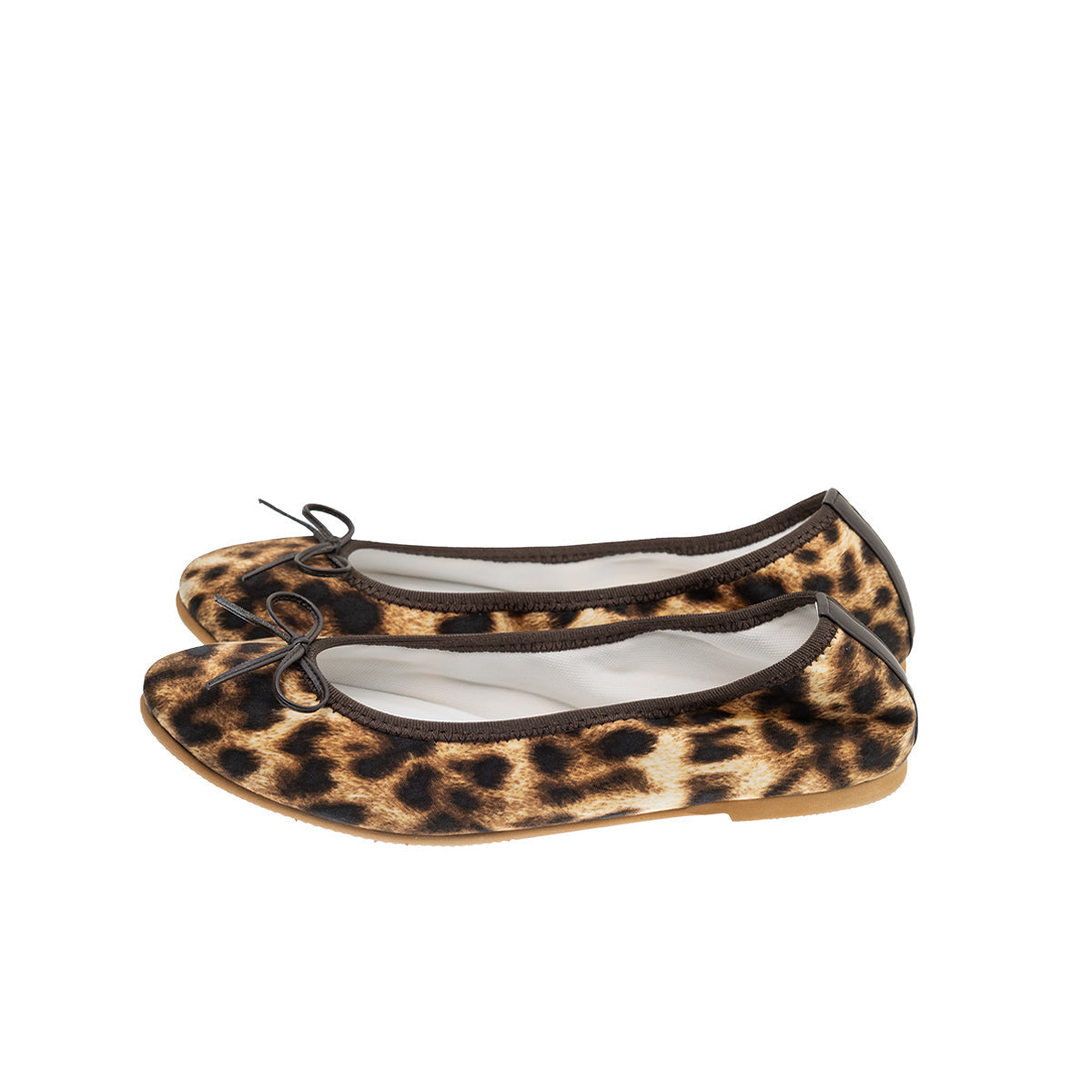 [7/23(wed)20:00～発売開始]Pauline -Waterproof satin leopardprint Brown ウォータープルーフ サテンレオパードプリント ブラウン kurun クルン kuruntokyo 入学式 卒業式 クルントウキョウ 疲れない 痛くない madeinjapan 日本製 本革 バレエシューズ フラットシューズ パンプス kurunTOKYO mdmバレエシューズwaterproof レインシューズ 小さいサイズ 大きいサイズ 26cm 21.5cm 26cm 25.5cm 25cm 22cm