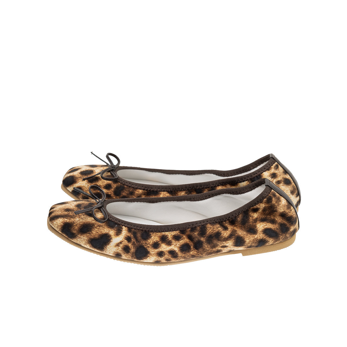 [7/23(wed)20:00～発売開始]Giselle -Waterproof satin leopardprint Brown ウォータープルーフ サテンレオパードプリント ブラウン kurun クルン kuruntokyo 入学式 卒業式 クルントウキョウ 疲れない 痛くない madeinjapan 日本製 本革 バレエシューズ フラットシューズ パンプス kurunTOKYO mdmバレエシューズwaterproof レインシューズ 小さいサイズ 大きいサイズ 26cm 21.5cm 26cm 25.5cm 25cm 22cm