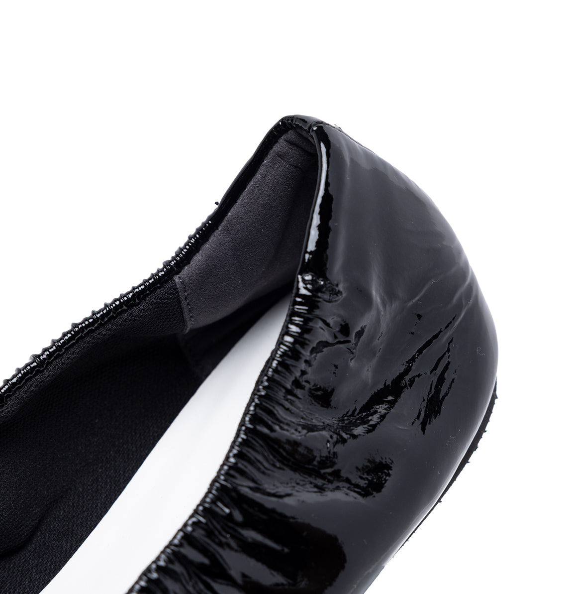 Inès -Soft enamel Black ソフトエナメル ブラック kurun クルン kuruntokyo 入学式 卒業式 クルントウキョウ 疲れない 痛くない madeinjapan 日本製 本革 バレエシューズ フラットシューズ パンプス kurunTOKYO mdmバレエシューズwaterproof レインシューズ 小さいサイズ 大きいサイズ 26cm 21.5cm 26cm 25.5cm 25cm 22cm