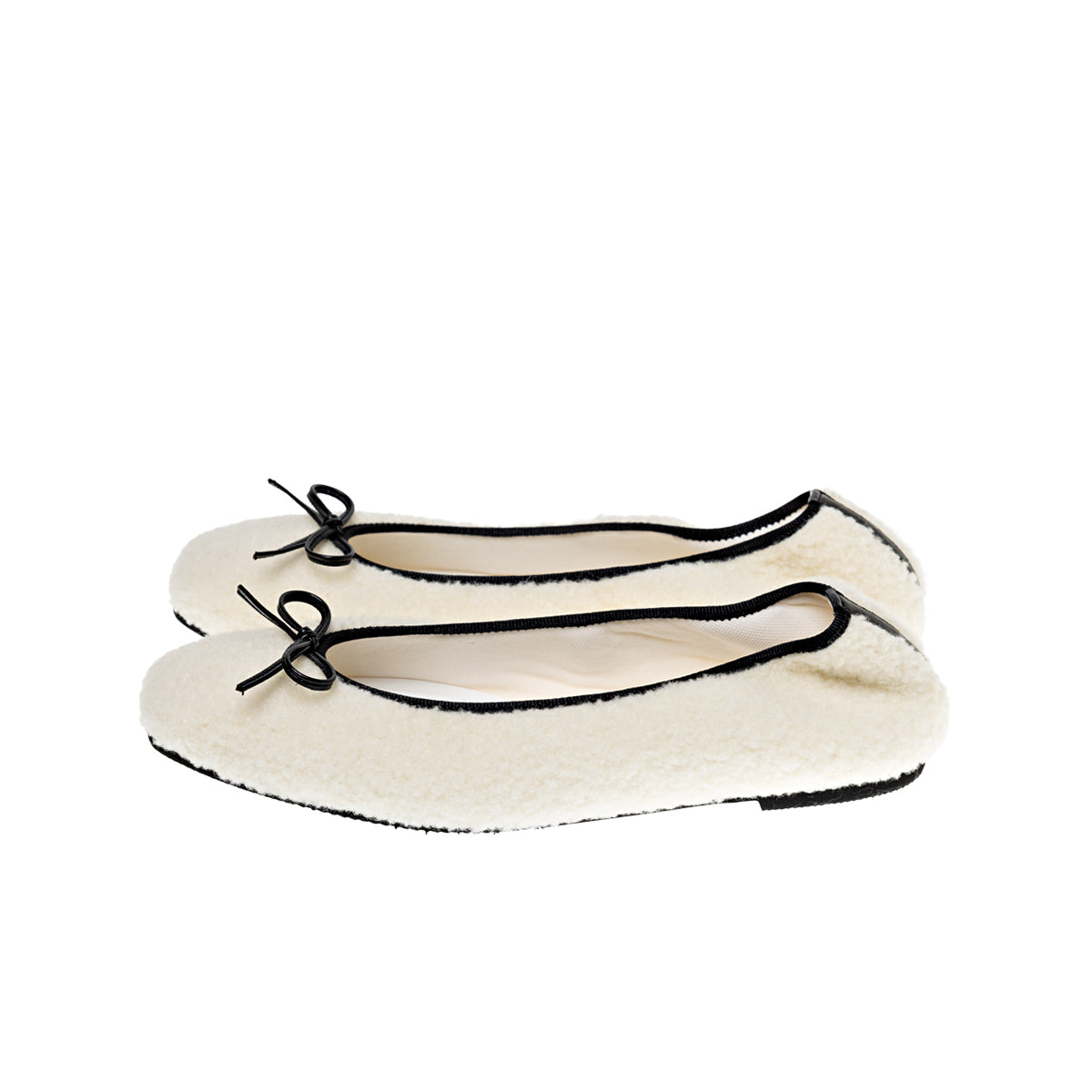 Giselle -Boa Cloth Ivory ボアクロス アイボリー kurun クルン kuruntokyo 入学式 卒業式 クルントウキョウ 疲れない 痛くない madeinjapan 日本製 本革 バレエシューズ フラットシューズ パンプス kurunTOKYO mdmバレエシューズwaterproof レインシューズ 小さいサイズ 大きいサイズ 26cm 21.5cm 26cm 25.5cm 25cm 22cm