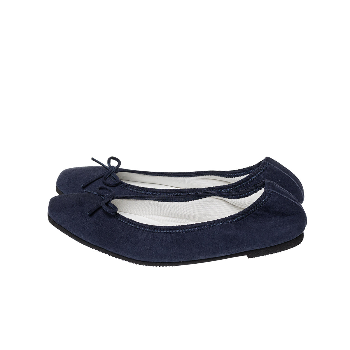 Giselle -Waterproof Suede Navy　ウォータープルーフスエード ネイビー kurun クルン kuruntokyo 入学式 卒業式 クルントウキョウ 疲れない 痛くない madeinjapan 日本製 本革 バレエシューズ フラットシューズ  パンプス kurunTOKYO mdmバレエシューズwaterproof レインシューズ 小さいサイズ 大きいサイズ 26cm 21.5cm 26cm 25.5cm 25cm 22cm